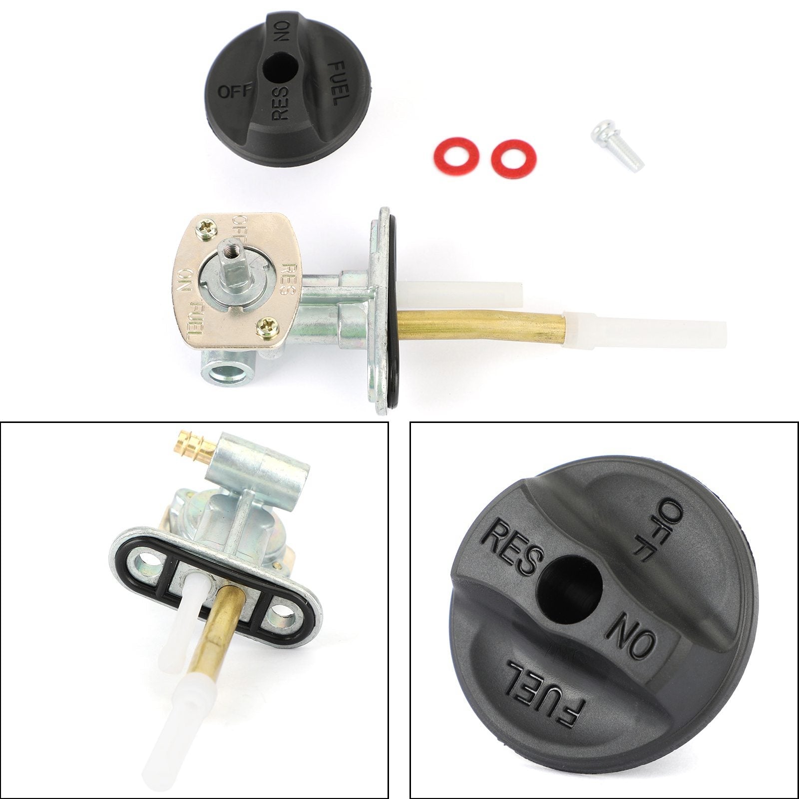 VALVE de carburant PETCOCK adaptée pour Arctic Cat 250 300 400 454 500 2x4 4x4 0470-344 générique