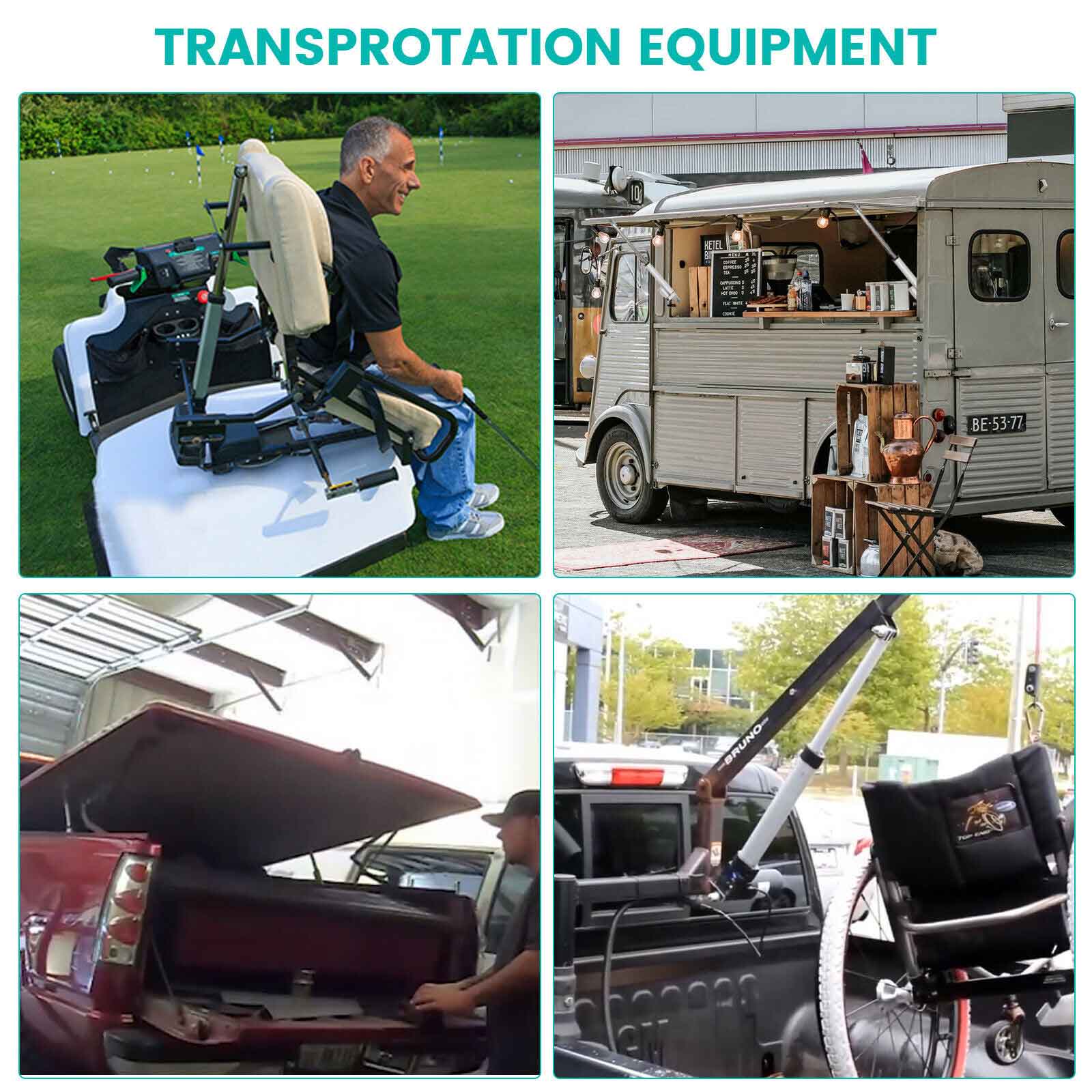 4"/100 mm kraftig linjär ställdon snöslunga 12V slaglängd 1500N maxlyft