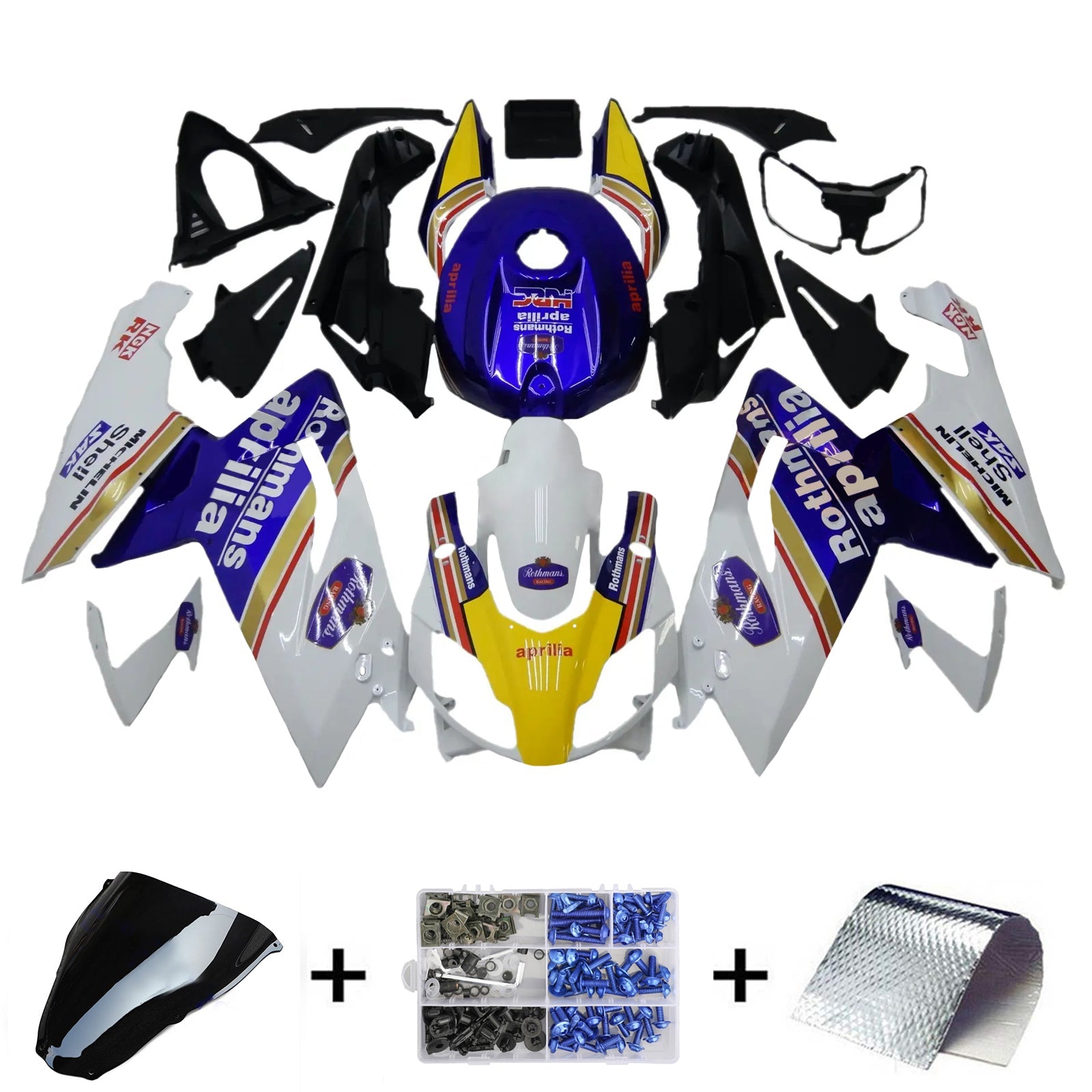2006-2011 Aprilia RS125 Fairing Kit Bodywork ABS de plástico