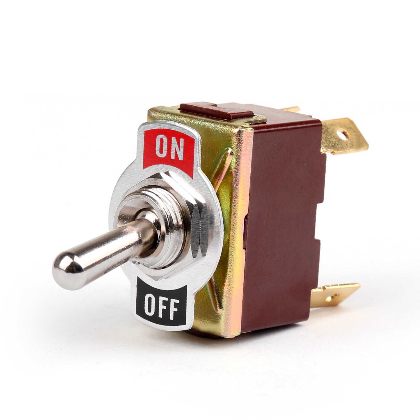 1PCS 2 Terminal 4pin ON-OFF 15A 250V Toggle Switch Boot DPST Grade industriel