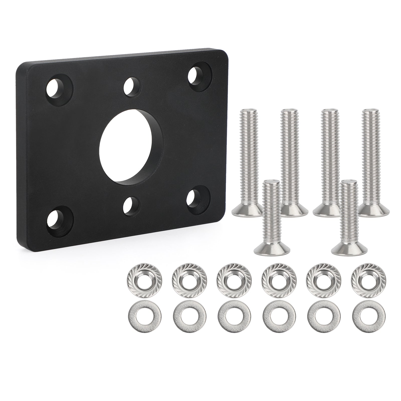 Plaque d'adaptateur de suppression de rehausseur de frein noir, pour Honda Civic Integra générique