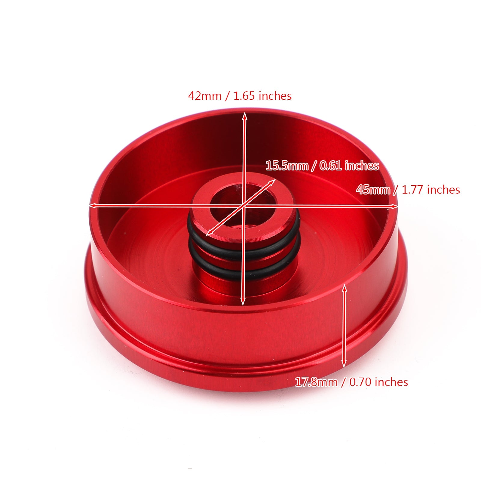 CNC styringstamhette Yoke Frame Plug Insert for BMW R Nine T R9T 2013-2016 Generisk