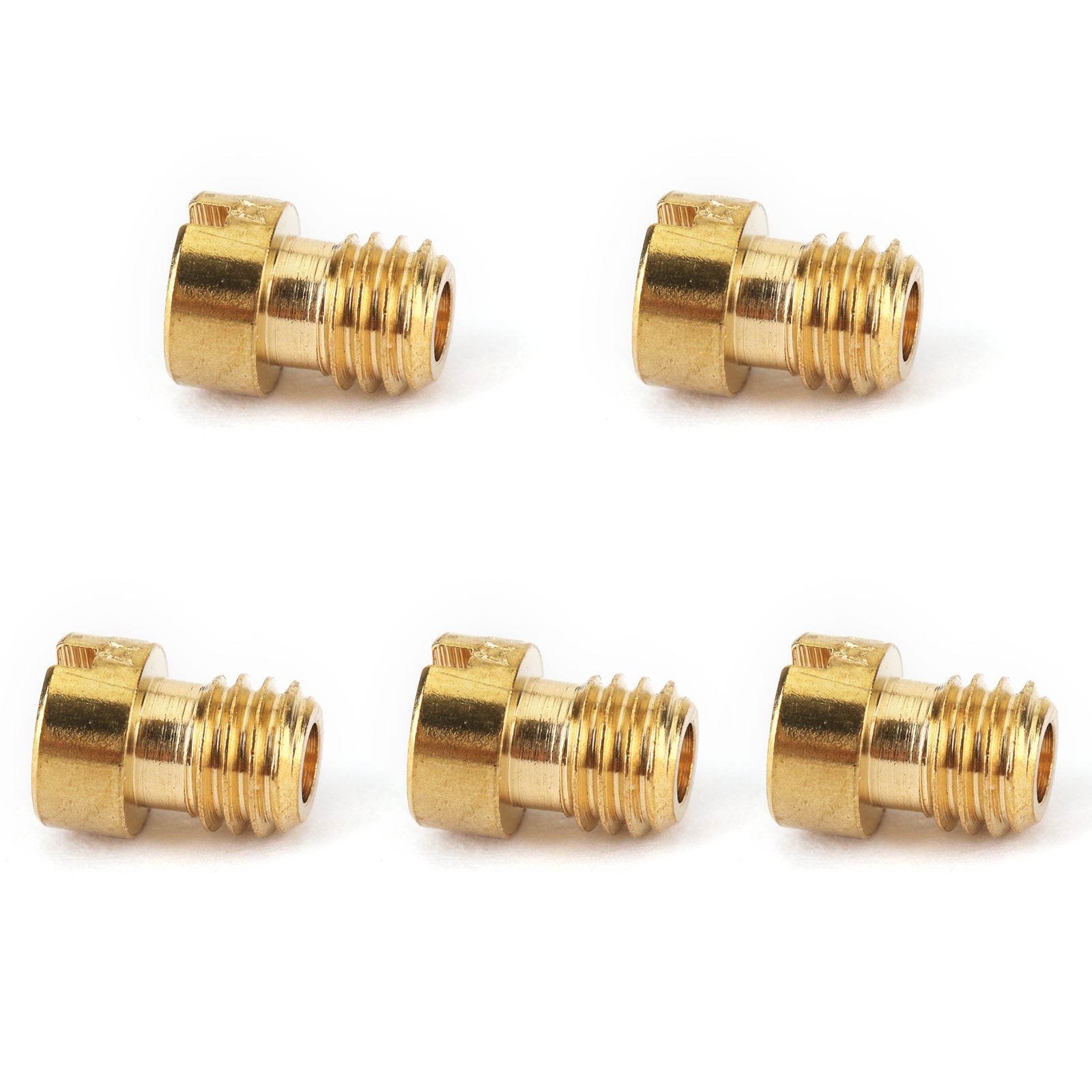 Scooter Motorsykkel ATV 5PCS 5mm forgassende runde hovedstråler for Keihin Carb Gy6 #105 #110 #115 120 125 generisk