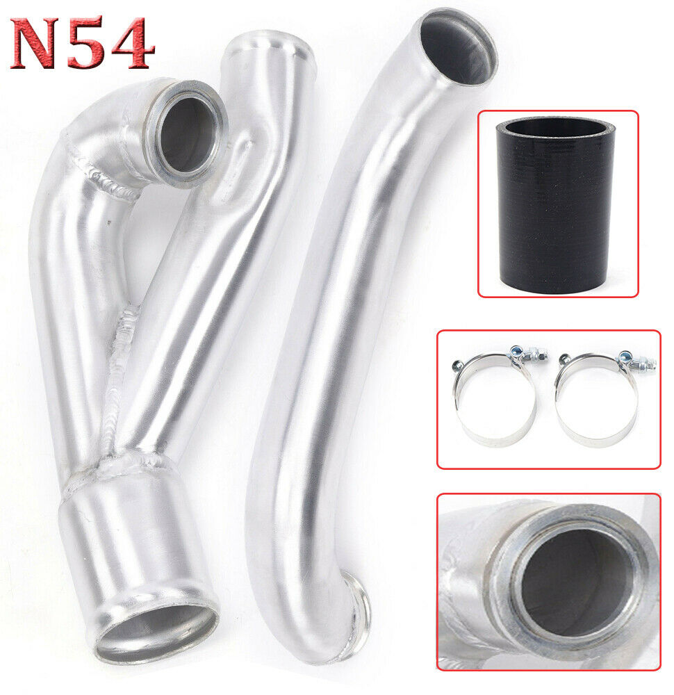 Turbo Outlet Charge Pipe Upgrade Kit for 07-13 BMW 335i 335is N54 Aluminiums generisk