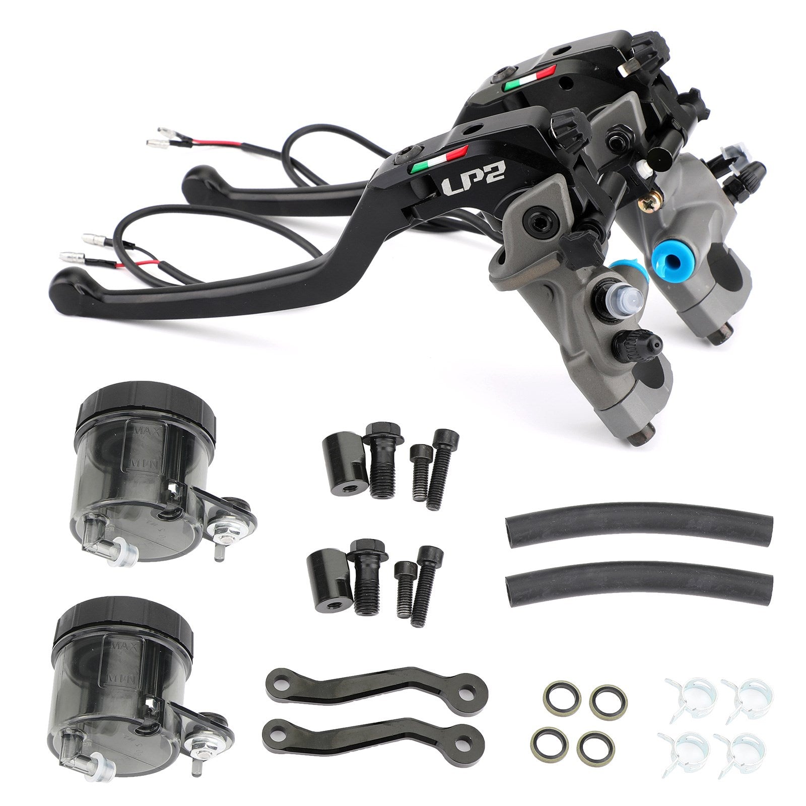 Kawasaki ZX7R ZX9 ZX11 ZX1100 ZX14R ZZR1400 1x Pair Brake Master Cylinder Generic