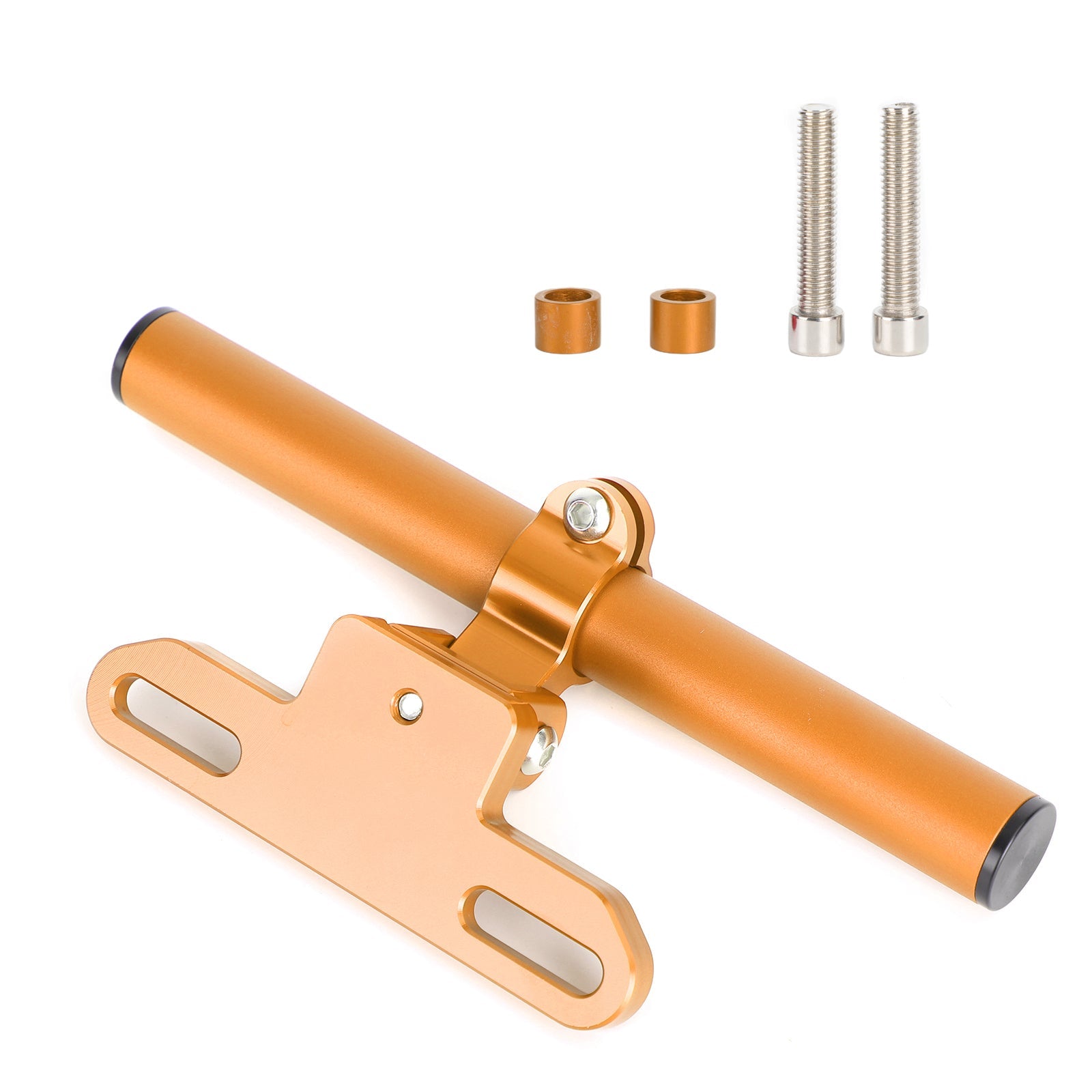 Soporte De Navegación Para Teléfono Soporte De Extensión Gps 22 Mm Para Motocicleta Moto Plata Genérico