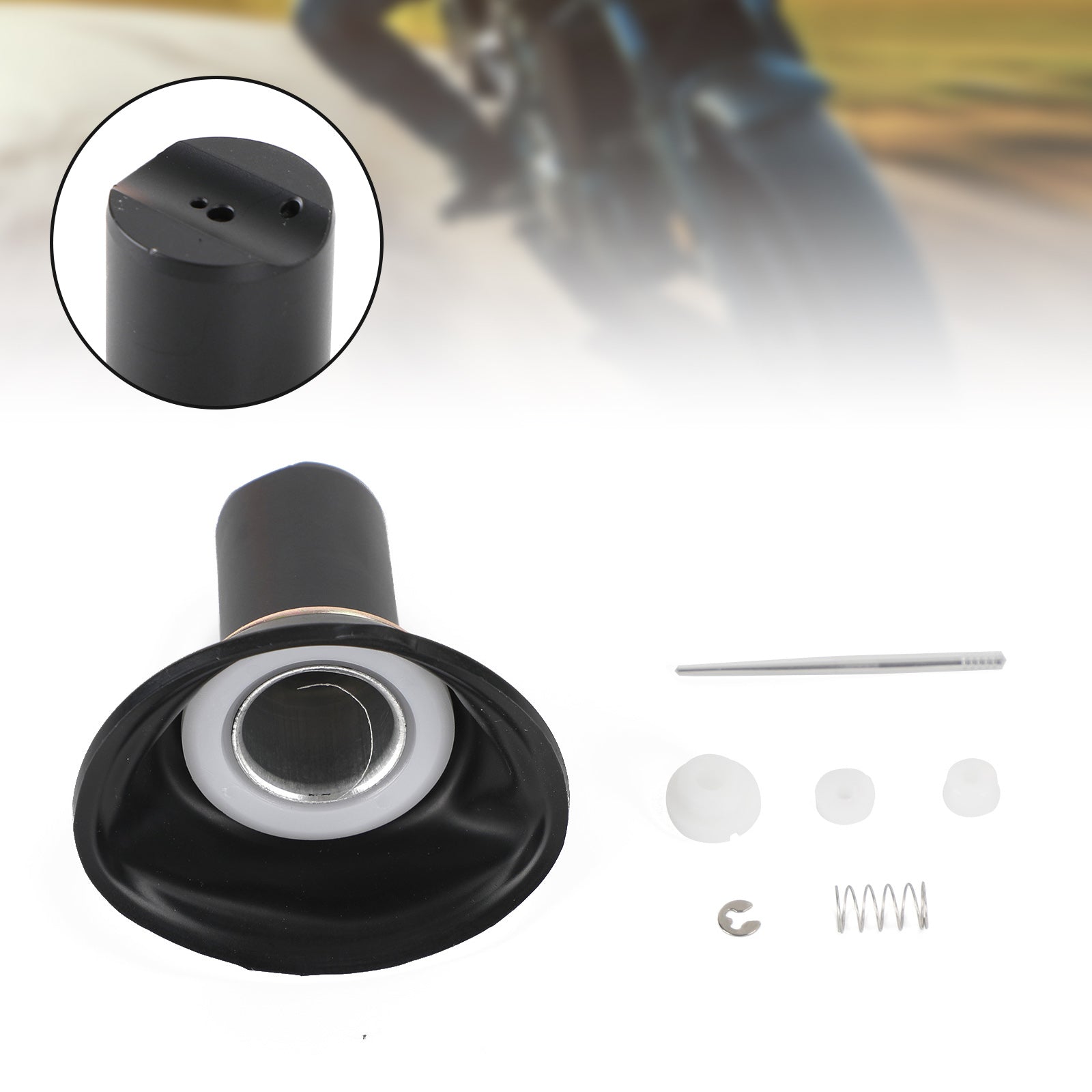 1x Kit de réparation de diaphragme de piston de carburateur adapté pour Yamaha XJR400 1993-2000 générique