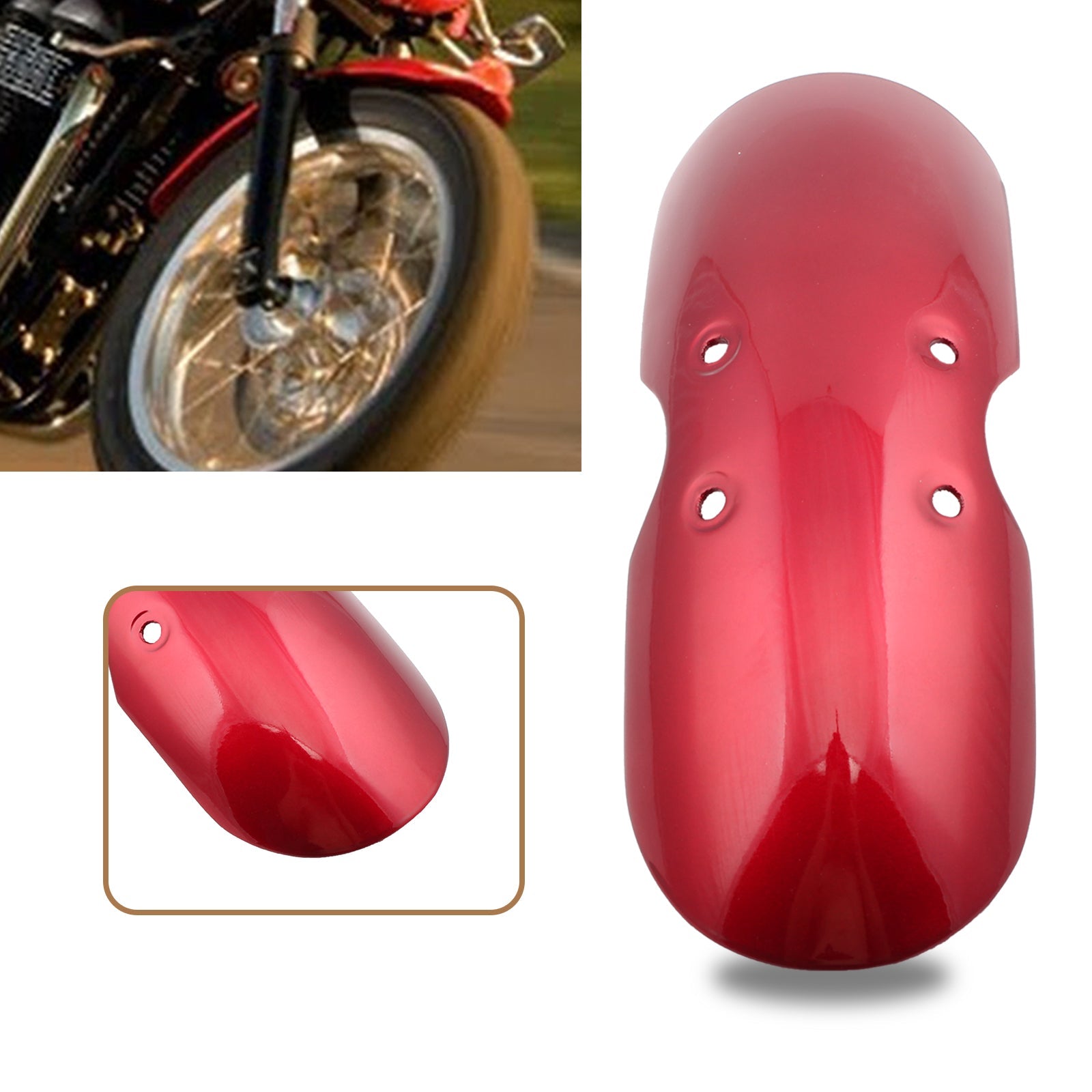2001-2016 Bonneville T100 Scrambler Thruxton voorspatbordspatbord