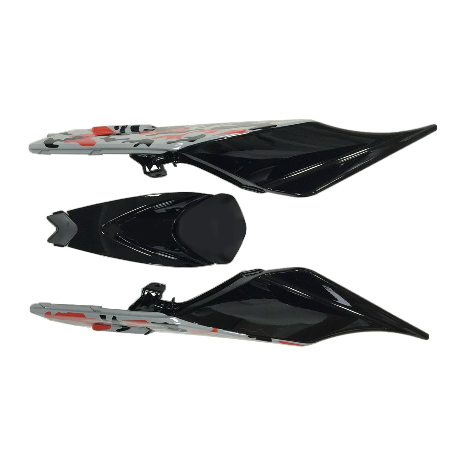 2009-2015 Aprilia RSV4 1000 Kit de carénage Kit de carrosserie Plastique Abs