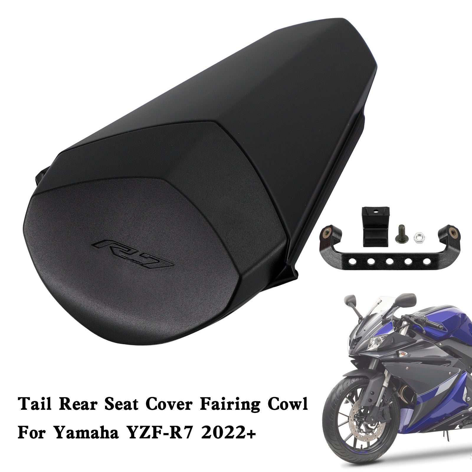 2022-2023 YAMAHA YZF-R7 YZF R7 zadné sedadlo Cover Cover COWL COWL