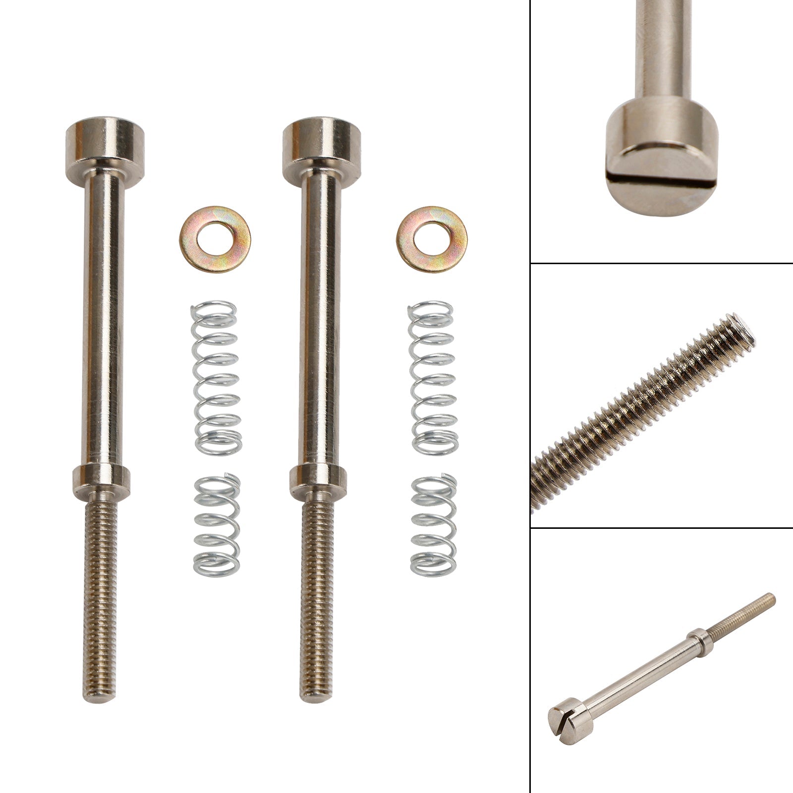 2x Carburador Reconstrução Kit de parafuso Idle parafuso ajuste para 90-06 Big Twin 27006-88