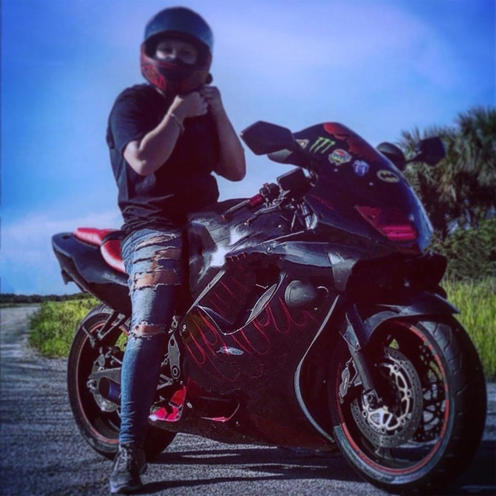 1999-2000 Honda CBR600F4 Kit de carénage injection d'amotopart Bodywork Plastic Abs # 107