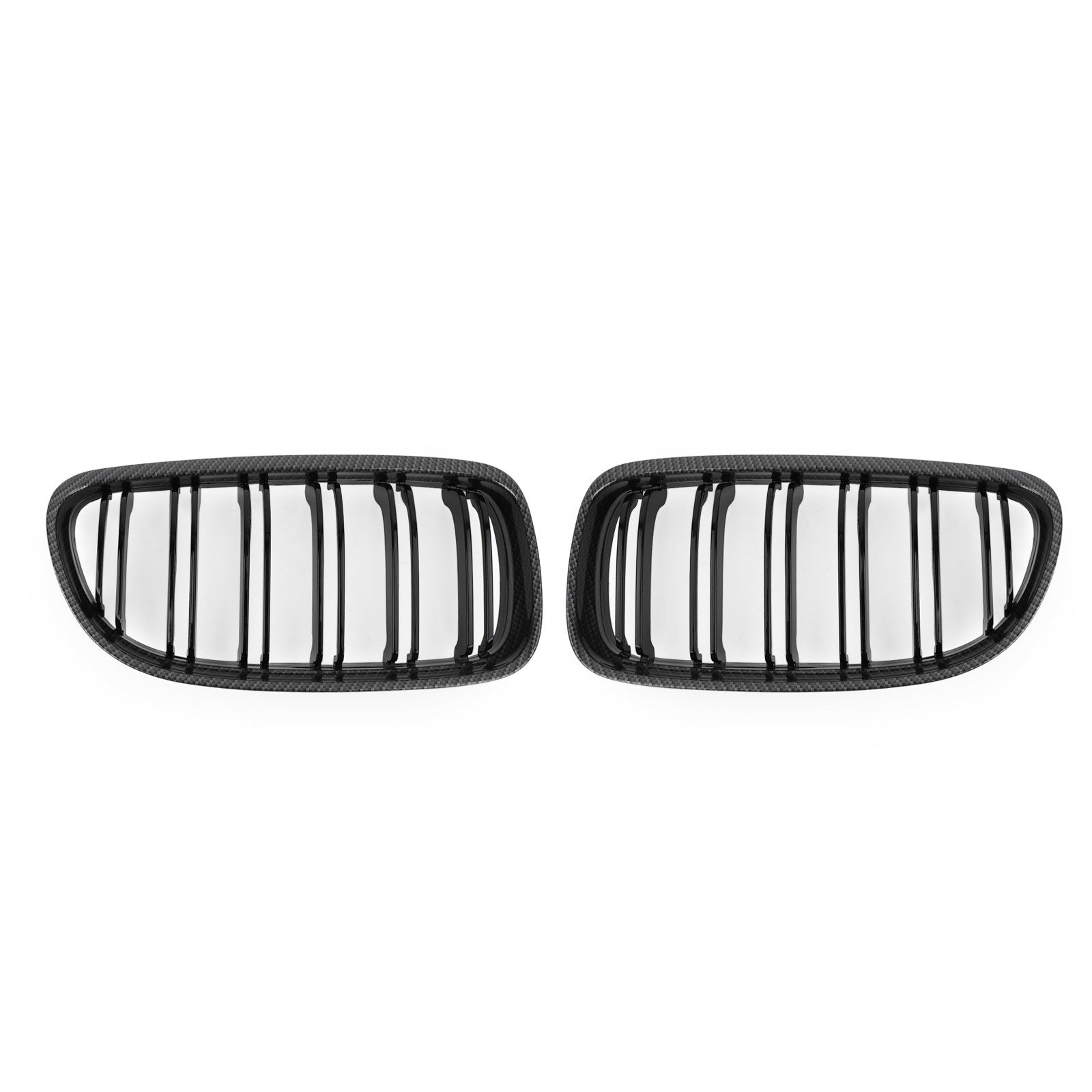 2008-2012 BMW E90/E91 LCI 3 Series Front Kidney Grill Grilles Carbon Fiber 02HGL1106ABK Generic