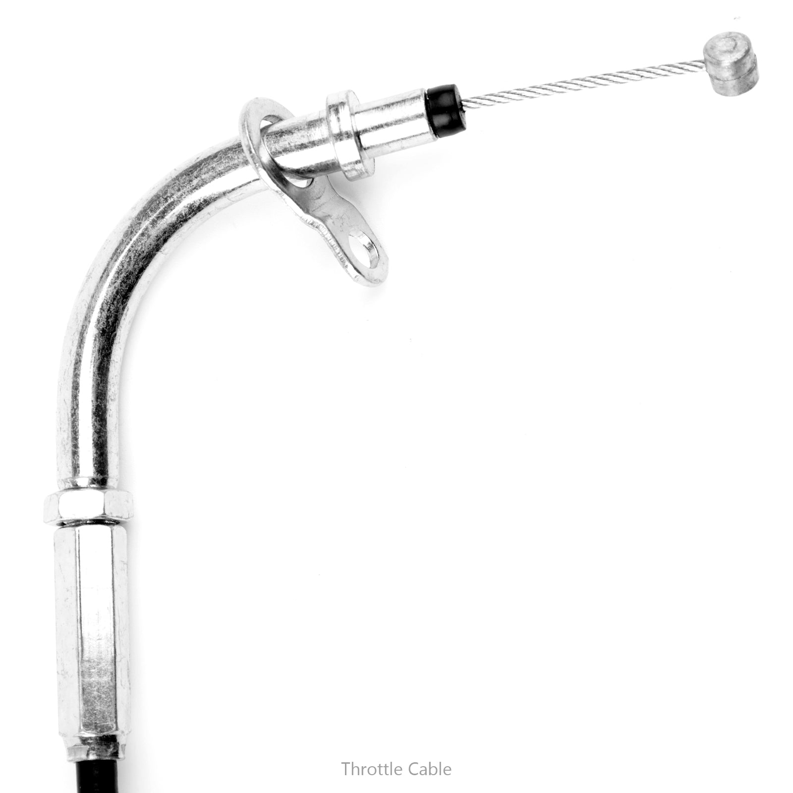 Motorsykkelgasskabel for 1S4-26311-00 Yamaha YBR125 YBR125ed 2010-2014 Generisk