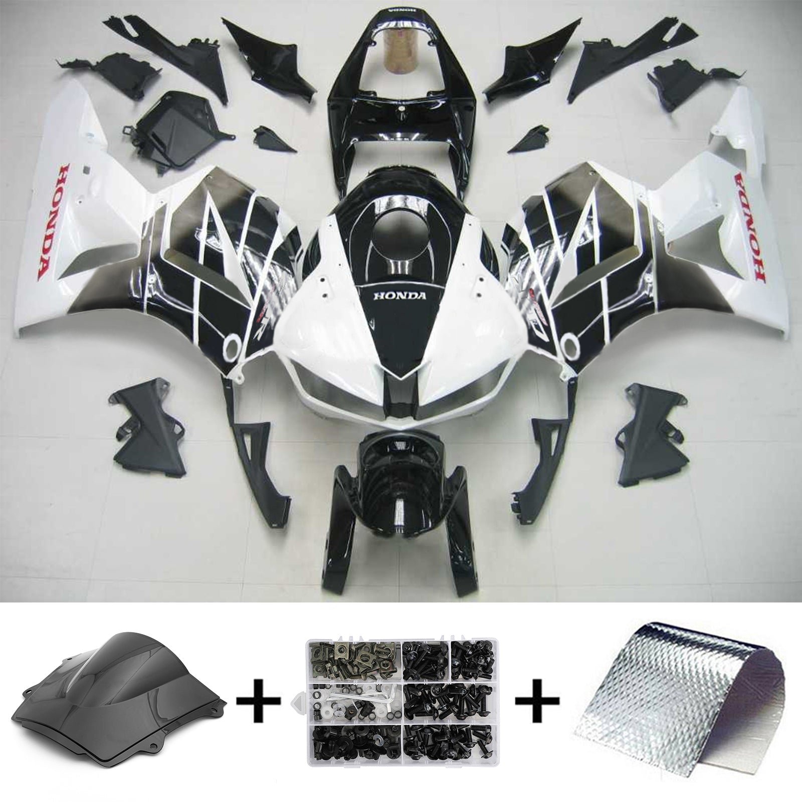 2013-2023 Honda CBR600RR F5 vstrekovanie Kit karoséria Plast ABS #101