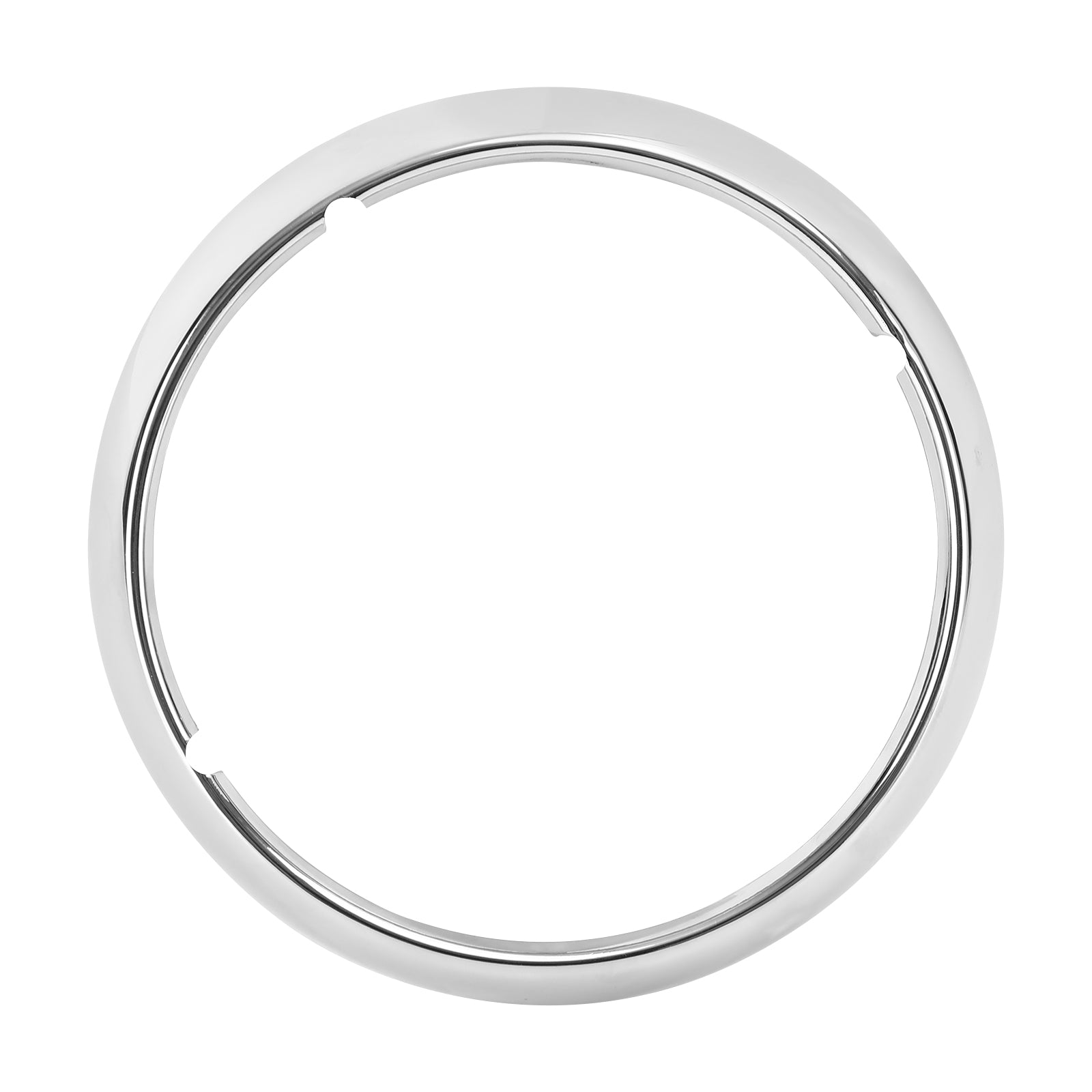 7" Guarnição de farol cromada com anel de luz para Touring Road King 67712-83A genérico