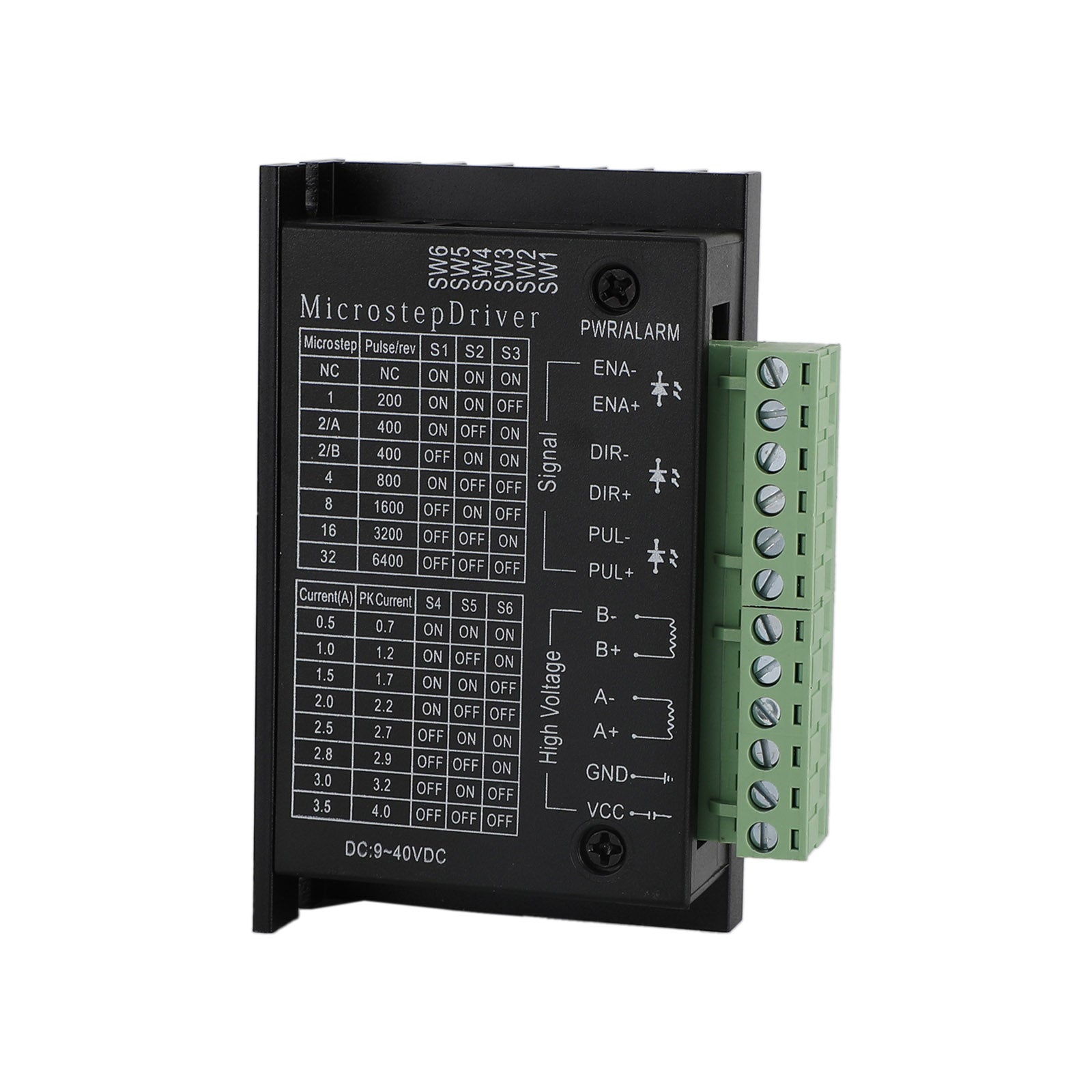 Stepper Motor Driver TB6600 4A DC9-40V för NEMA 17 NEMA 23 42/57/86 Motor