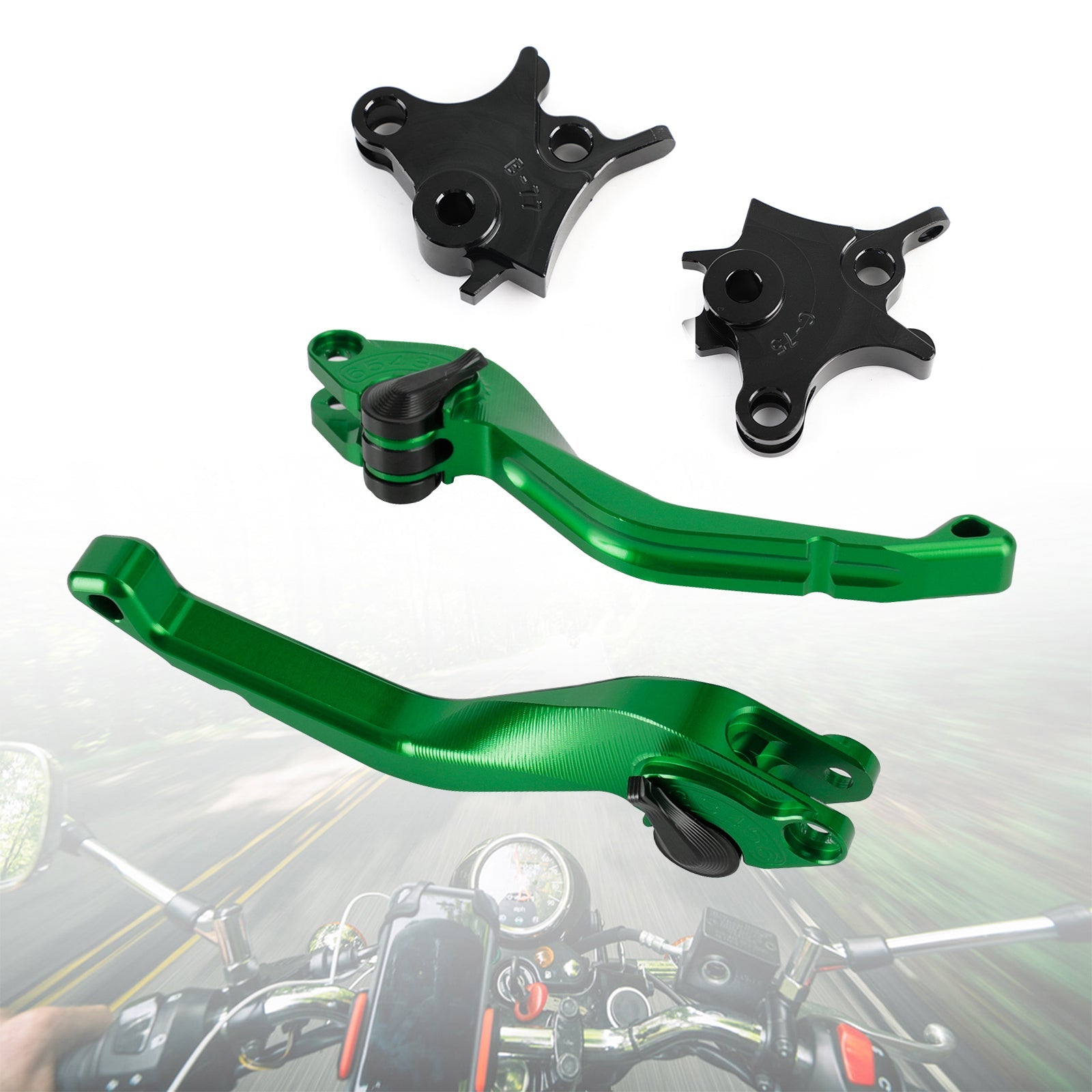 BMW R1200GS Adventure (LC) 2014-2018 CNC-remhendel met korte koppeling