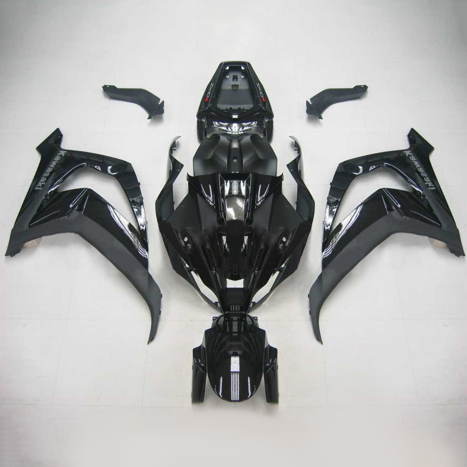 2011-2015 Kawasaki ZX10R Amotopart Injeksjon Fairing Kit Bodywork Plast Abs #119