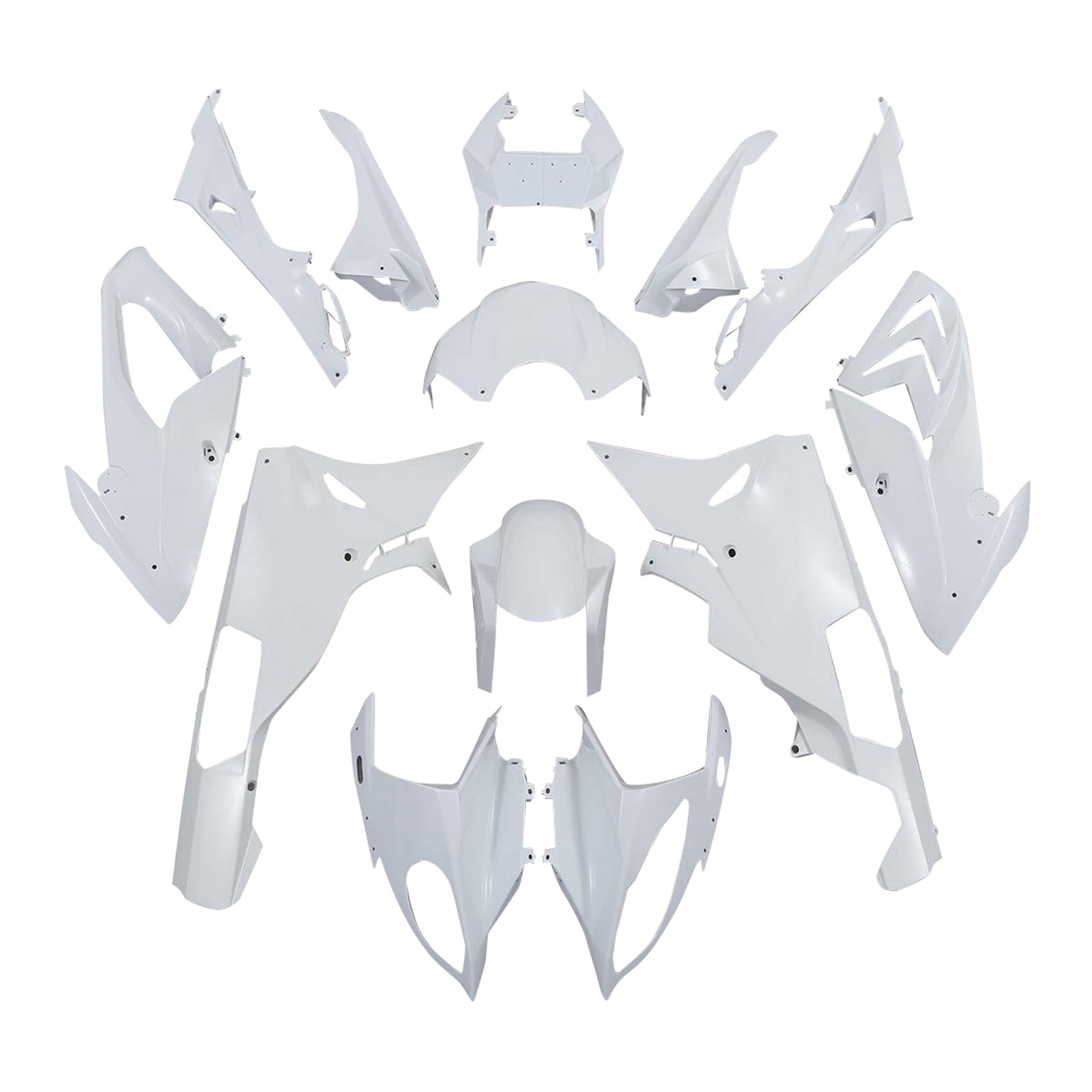 BMW S1000RR 2015-2016 Carenado moldeado por inyección sin pintar
