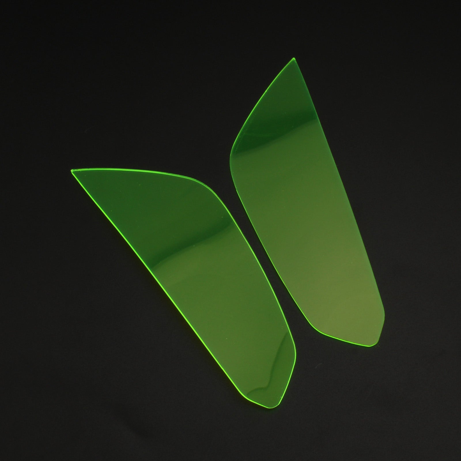 Protector de lente de faro delantero para Kawasaki Z1000 Z1000R 14-21, humo genérico