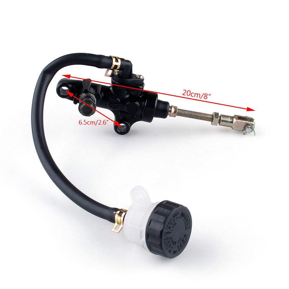 Hlavný brzdový valec zadného brzdového systému & Nádržka na kvapalinu pre Yamaha FZ350 YZF R1 R6 FZ600 Generic