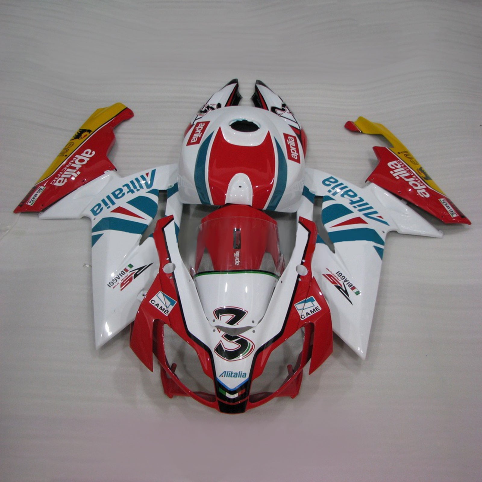 2006-2011 Aprilia Rs125 Amotopart Injection Fairing Kit Bodywork Plastic ABS #116