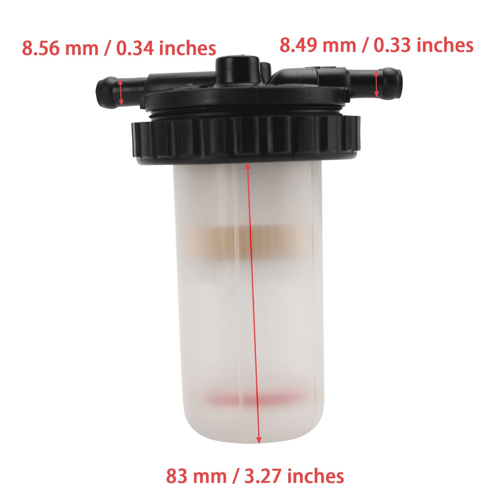 Filtre de carburant pour Yamaha 2-Stroke 150HP DX150 200HP 225HP 250HP 6P3-24560-07