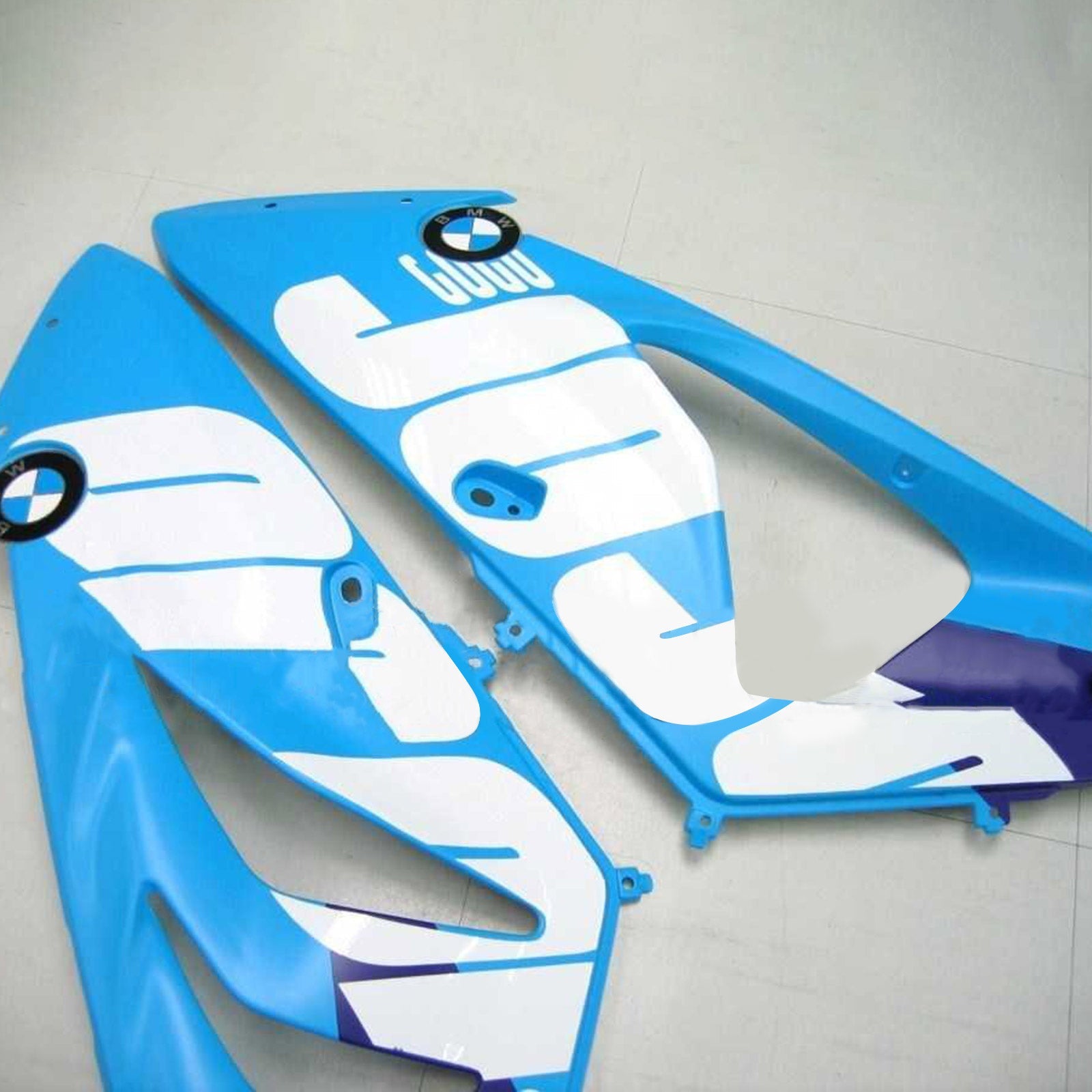 2009-2014 BMW S1000RR Kit de carénage carrosserie plastique ABS générique