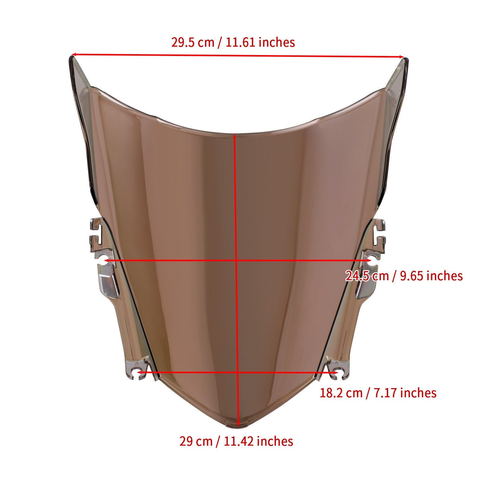 2013-2015 Honda CBR500R ABS Motorcykel vindrutan vindruta