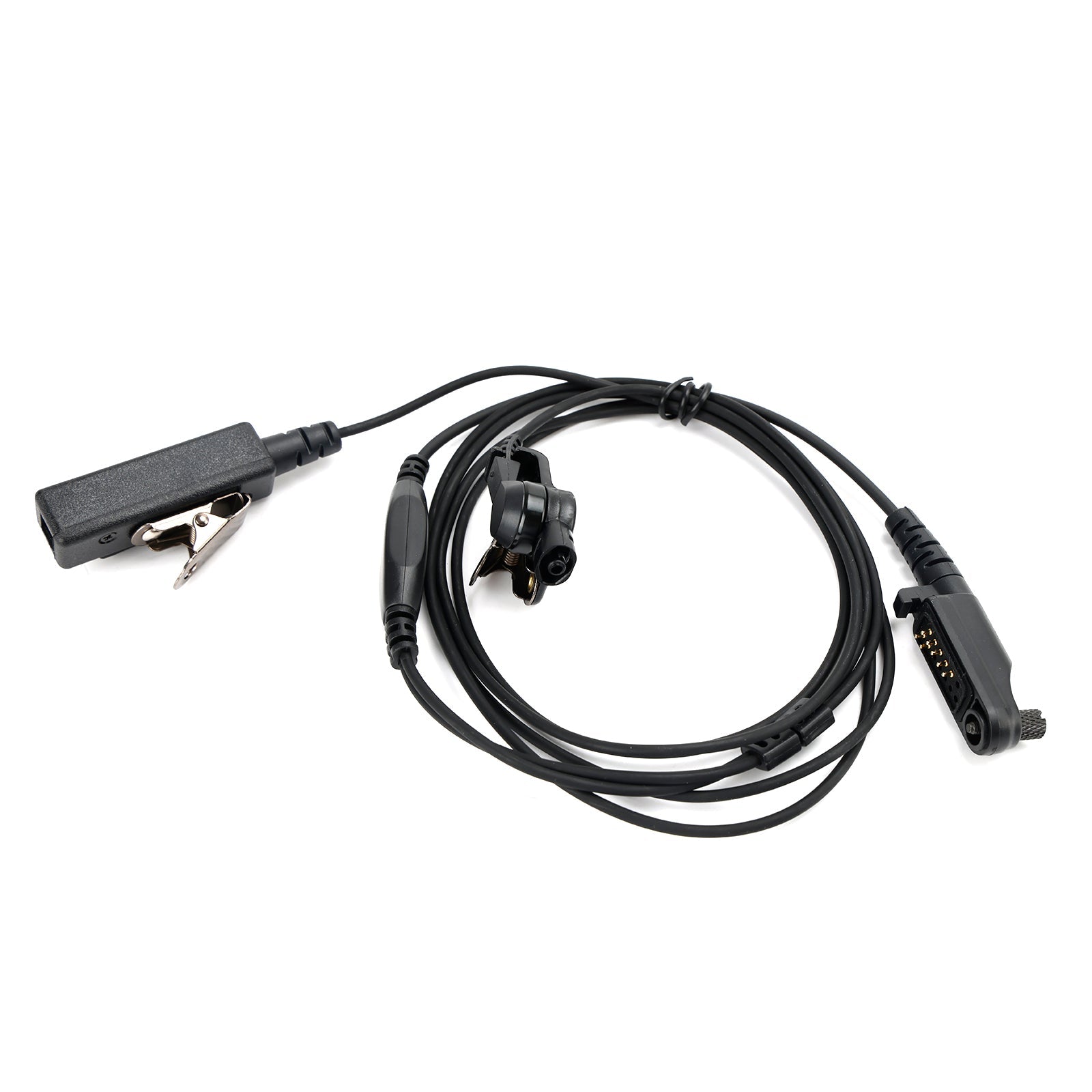 X1E-013A3 Auriculares con micrófono PTT de tubo acústico aptos para Hytera X1P X1E X1 PD600 PD680