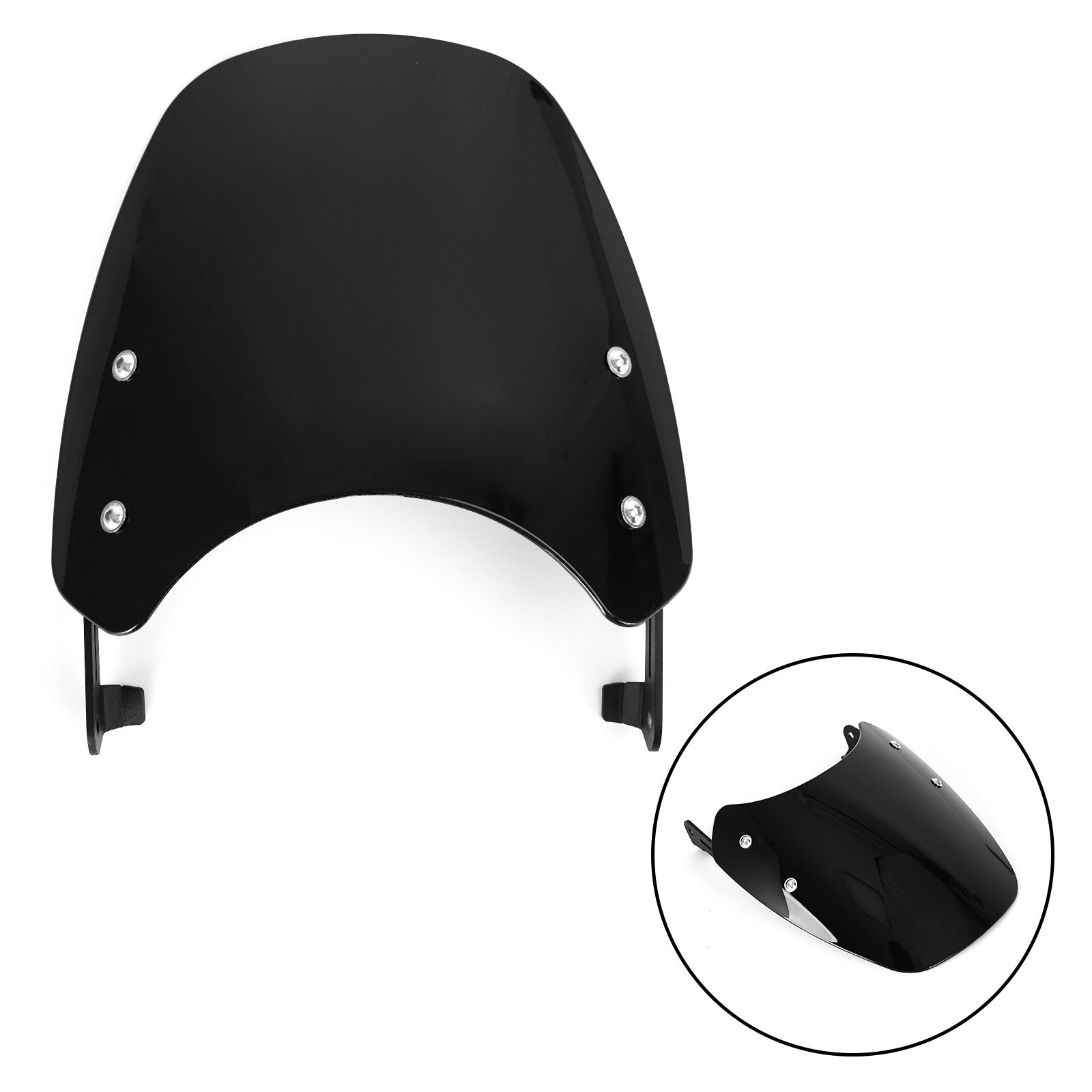 ABS Motorcykel vindrutan vindruta för triumfhastighet tvilling 1200 2019-2021