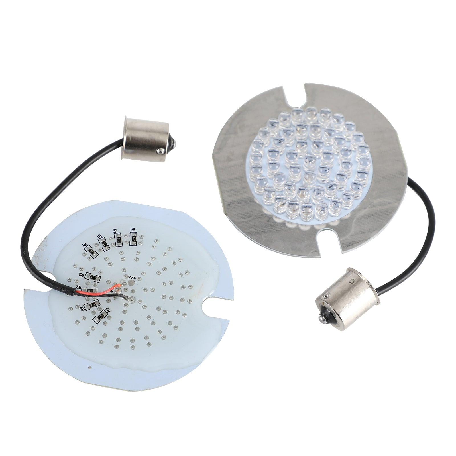 Bombillas LED de señal de giro 1156, estilo plano, aptas para Touring Road King Softail
