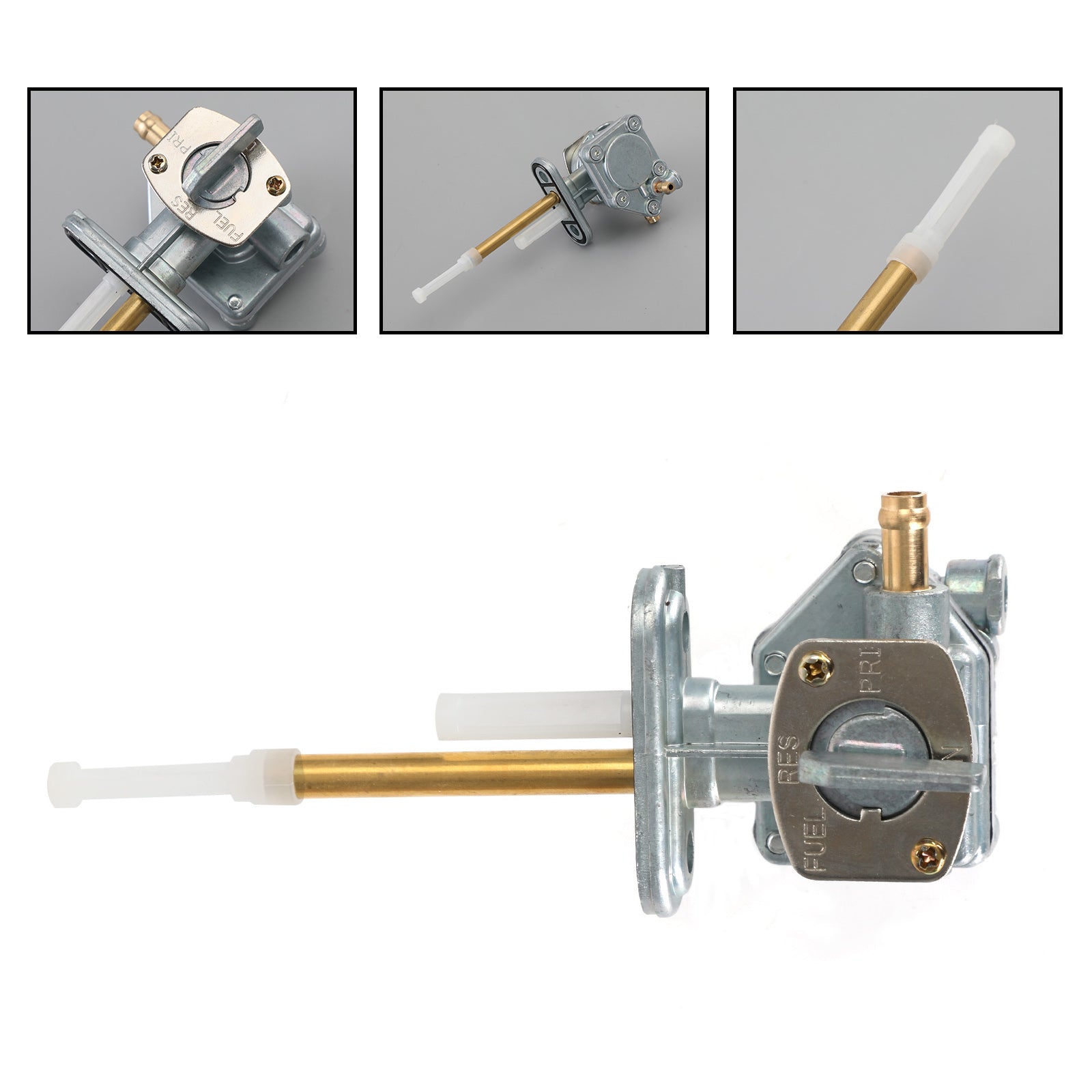 Gastank Brandstofkraan Benzinekraan geschikt voor Kawasaki ZR400 ZRX 1994-2008 51023-1267 Generiek
