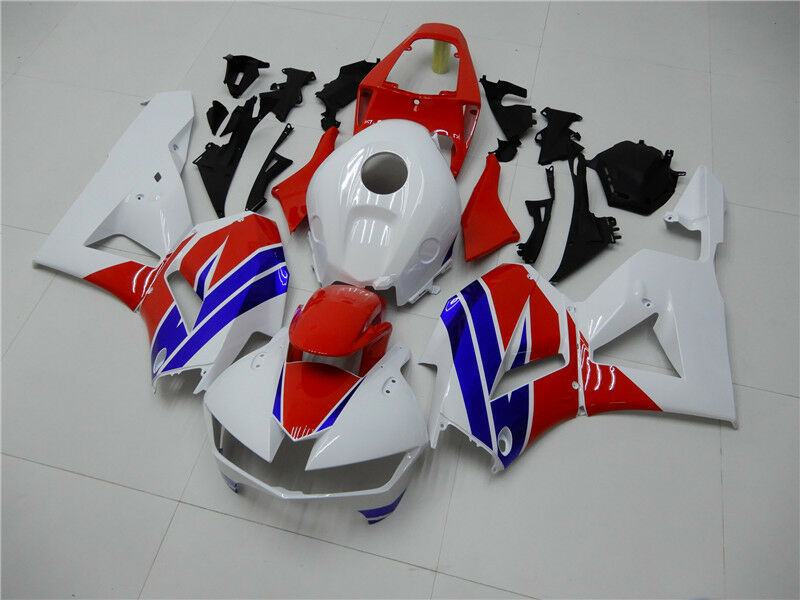 Kit de carenado Honda CBR600RR blanco azul 2013-2020