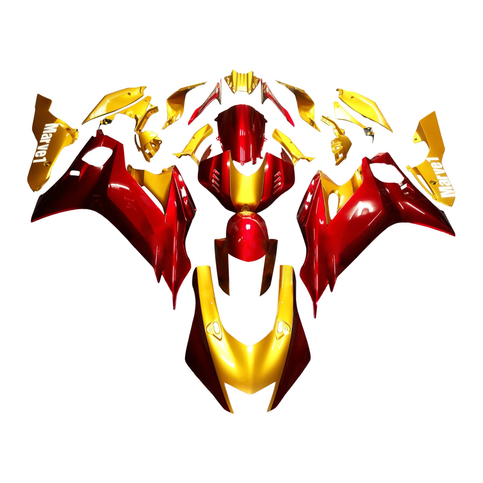 2017-2022 Yamaha yzf-r6 Kit de carénage kit de carrosserie en plastique