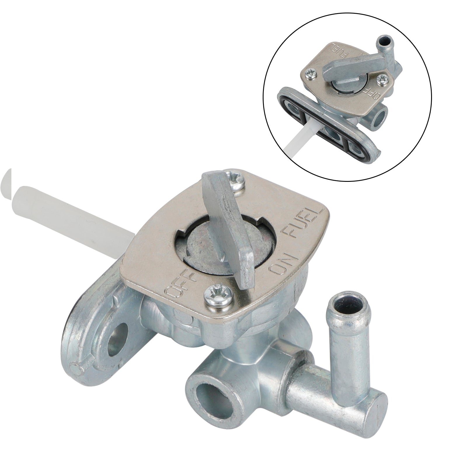 Gastank Brandstofkraan Benzinekraan geschikt voor Kawasaki KX125 KX250 92-98 51023-1182