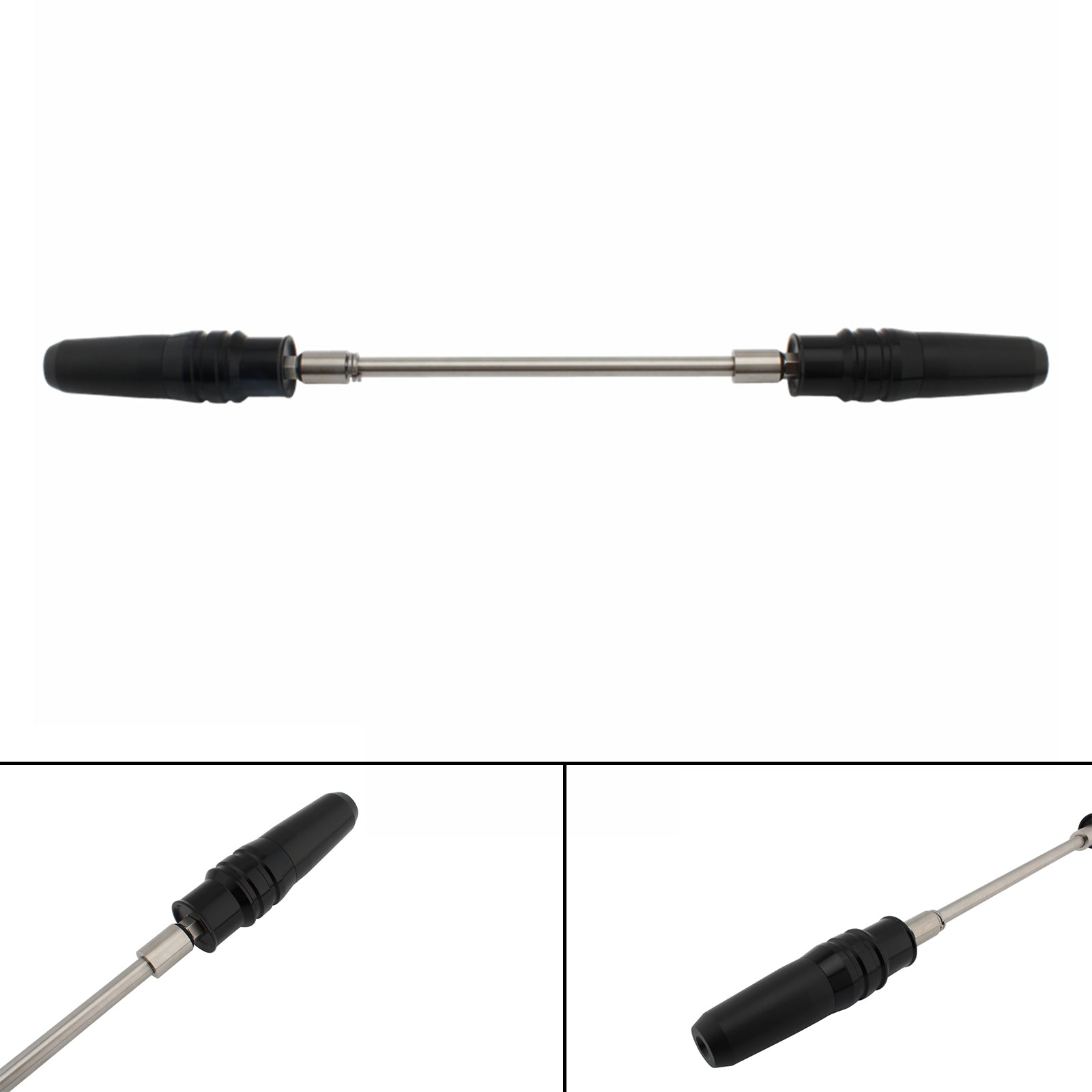 Hliníkový rám zlyhania Ochrana zlyhania Čierna fit pre Ducati 696 796 1100 08-14