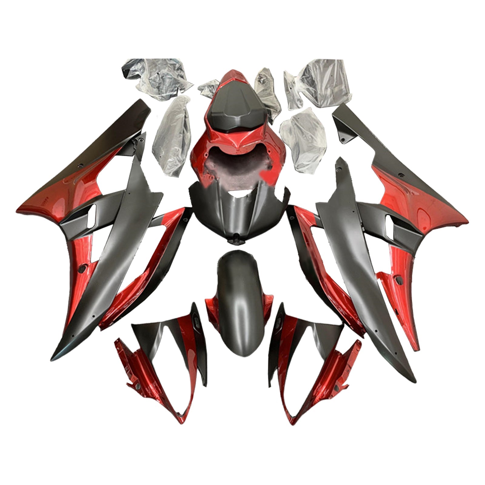 2006-2007 YAMAHA YZF 600 R6 FAIRING KIT BODYWORK ABS