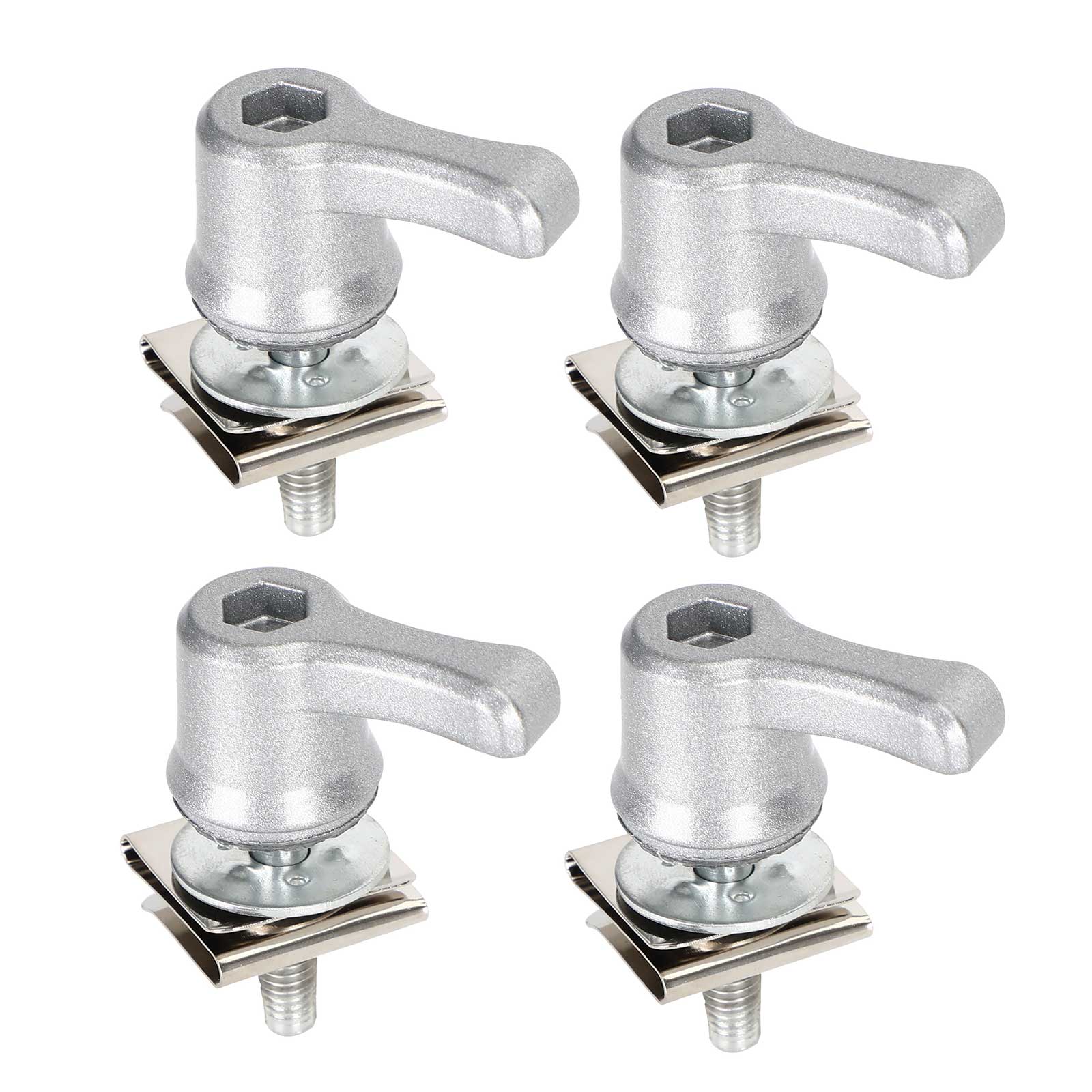 4x Saddlebag Lever Lock Bolts écrous