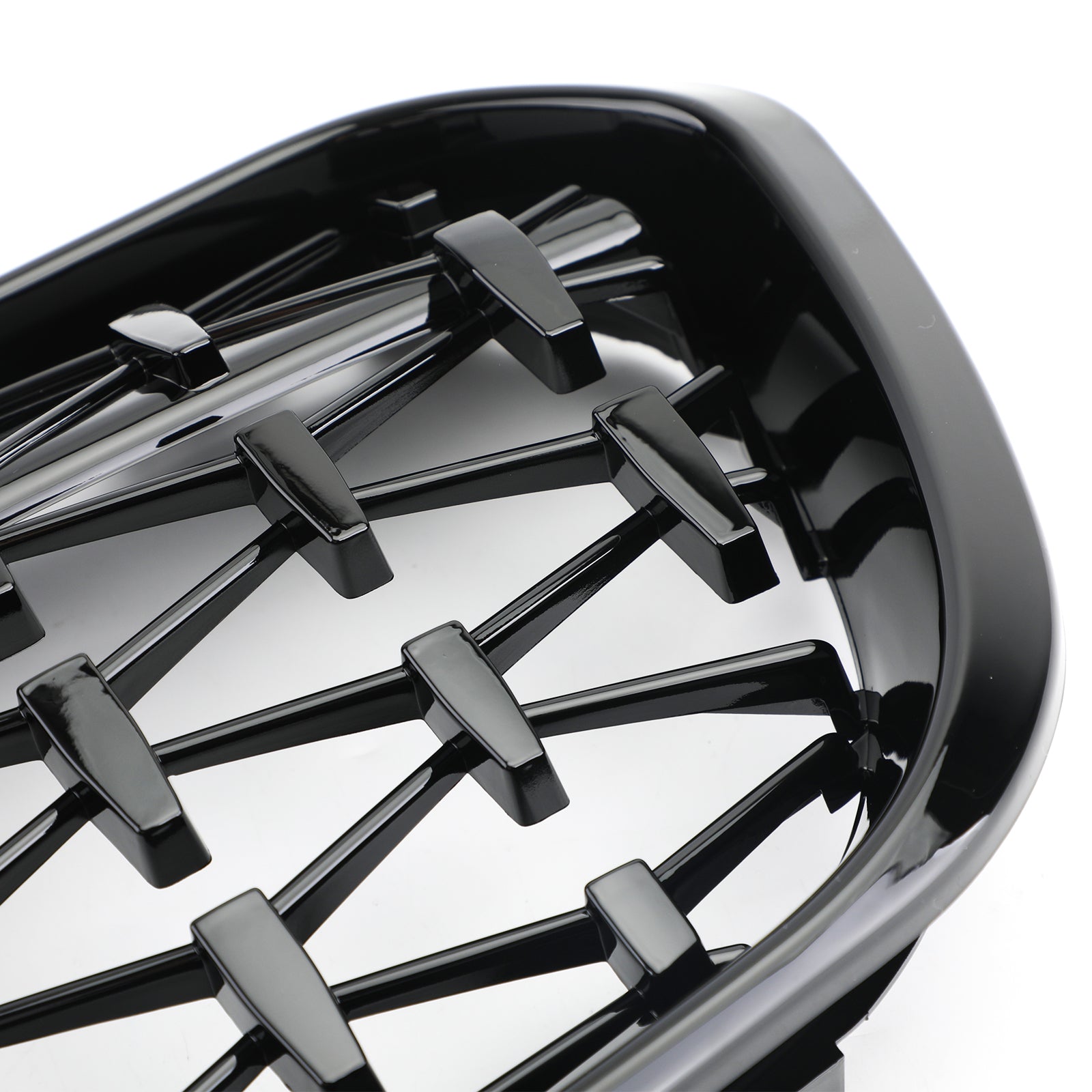 2015-2017 BMW 1 Série F20/F21 Front rein Grill Black/Chrome Black Generic