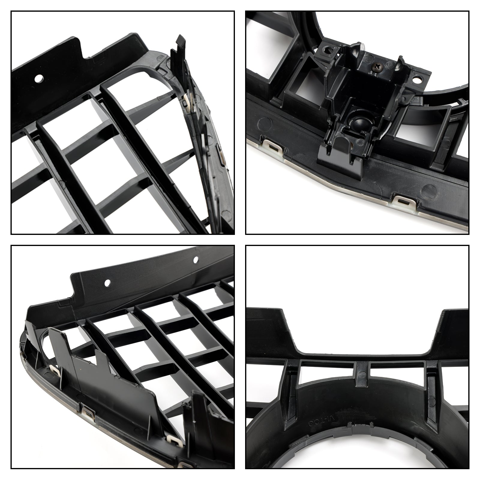 2015-2019 Vito W447 Grade do para-choque dianteiro Mercedes GT Stlye preto brilhante