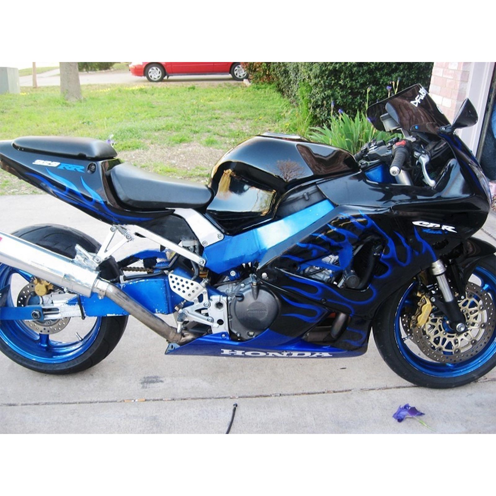 2000-2001 Honda CBR929RR amotopart vstrekovacia kapotaová súprava Kodework Plast ABS #106