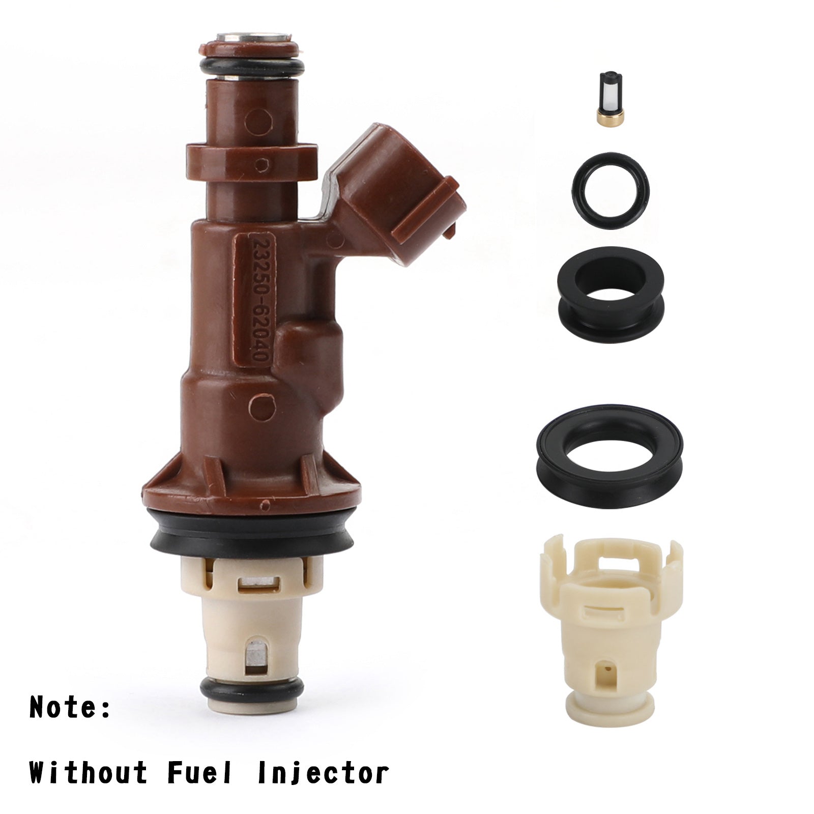 6pcs injecteurs de carburant reconstruire le kit