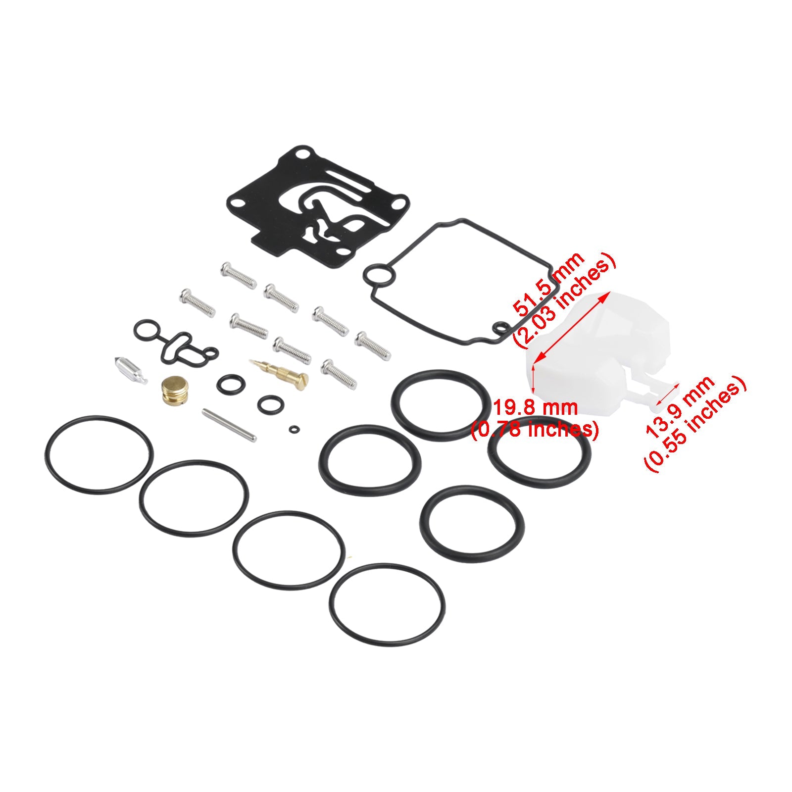 Kit de réparation de carburateur pour Yamaha 40HP F40 45HP F45A 50HP F50 T50 62Y-W0093