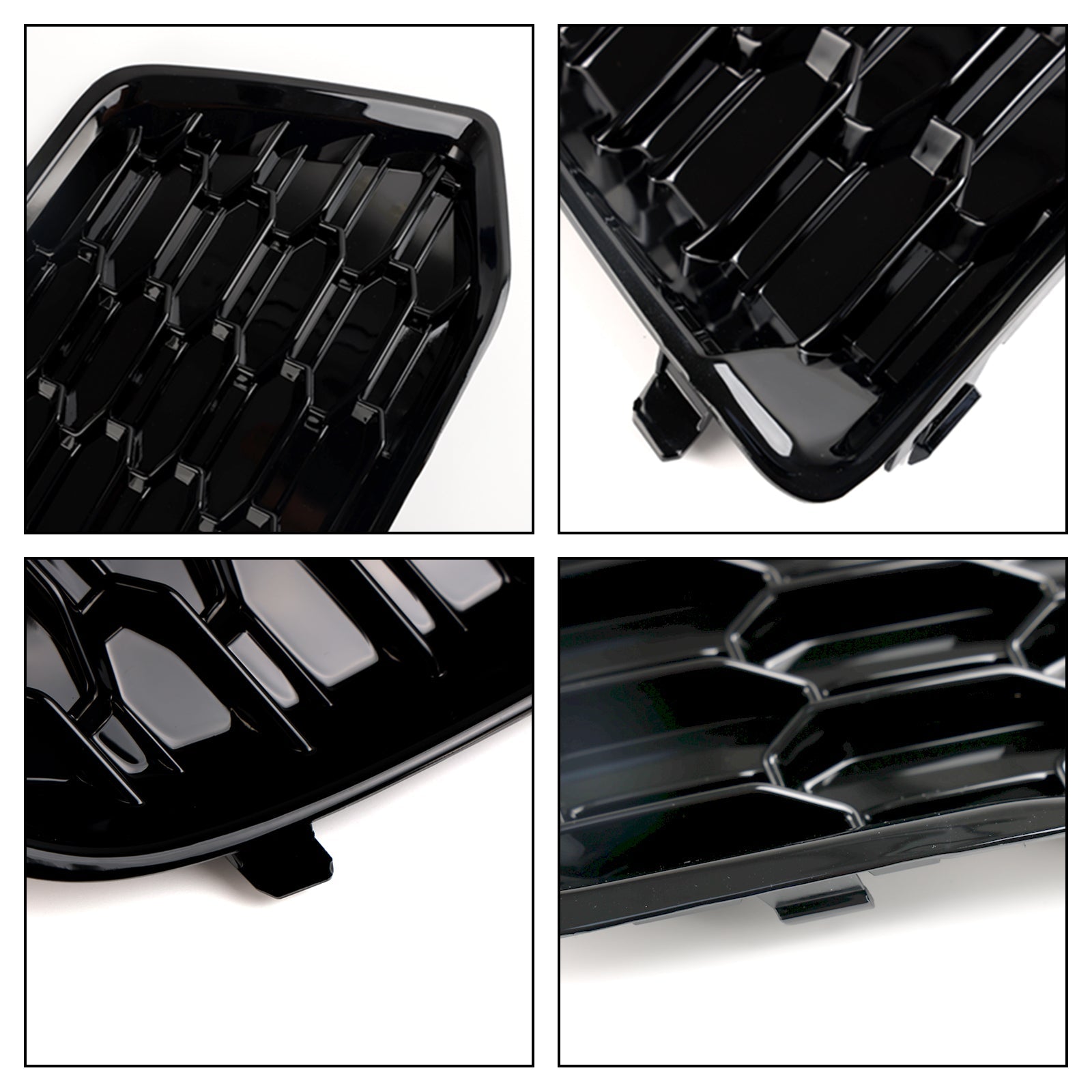 Audi Q5 2018-2022 Mesh 2st Front Bumper Cover Grille Grill Bezel Insert