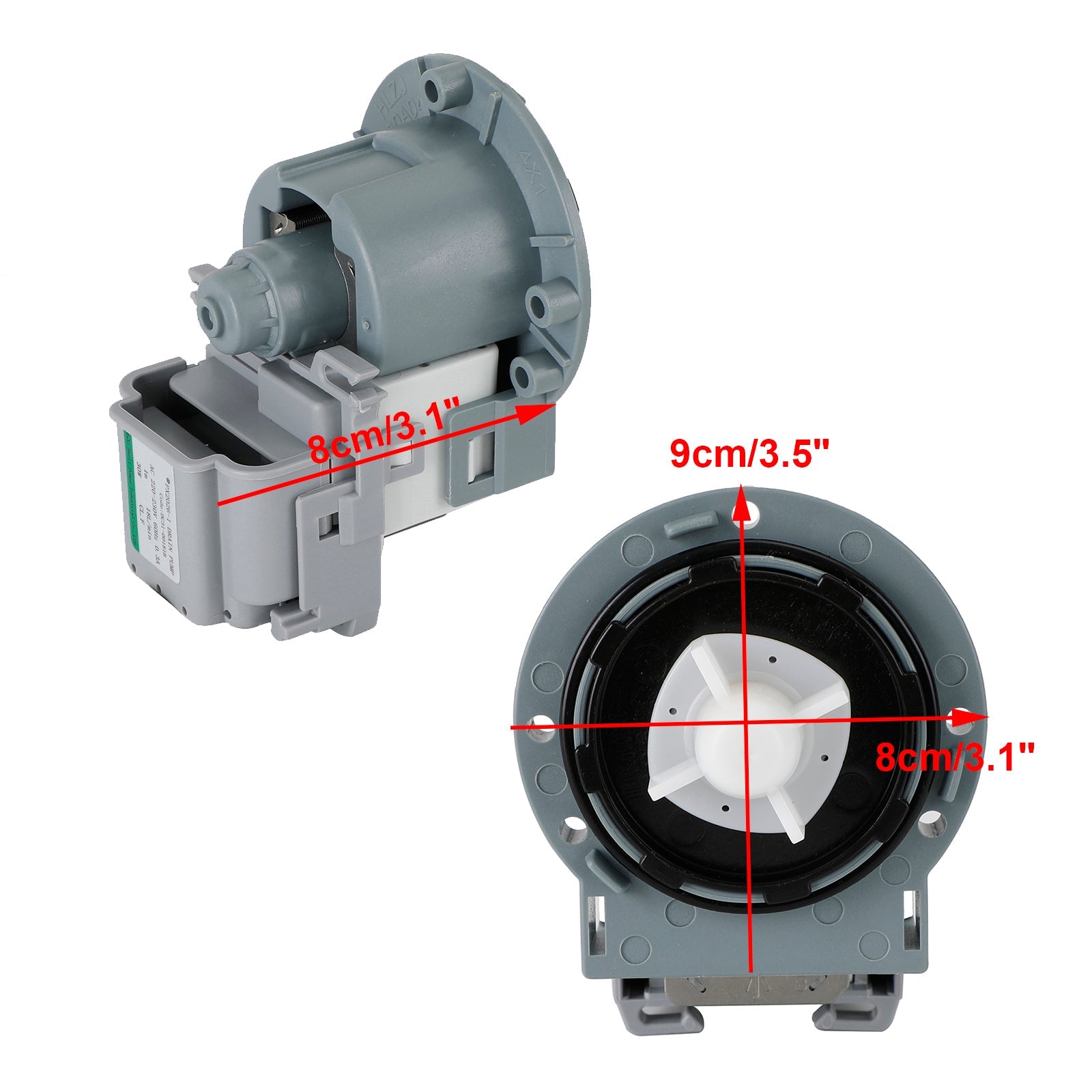 Vodný čerpadlo práčky voda pre motor Samsung DC31-00030 B20-5 AC 220-230V