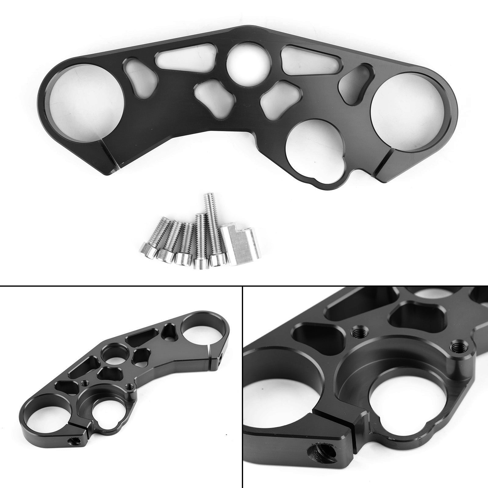SUZUKI GSXR 600 750 1000 abaissement de la pince supérieure supérieure avant de l'arbre triple