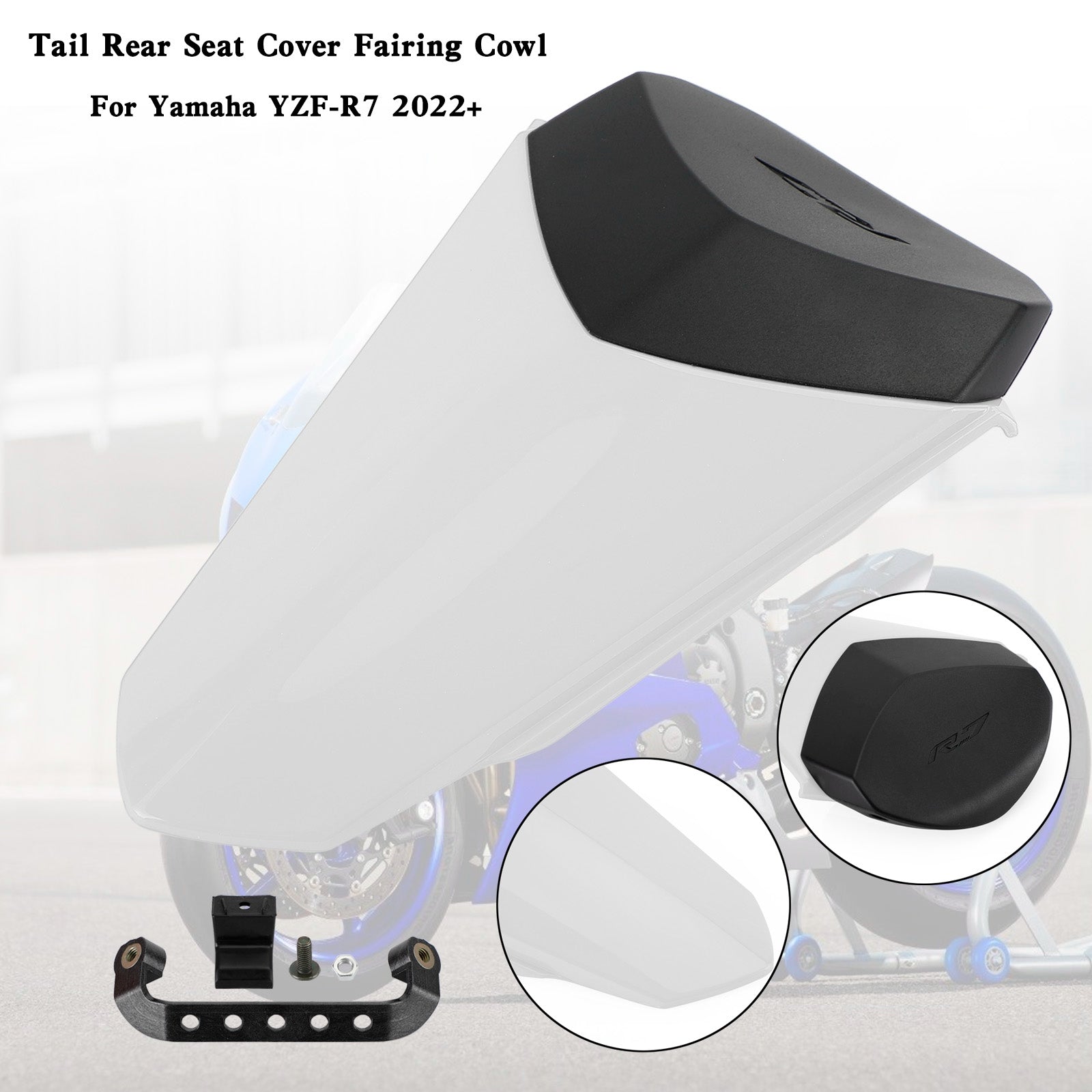 2022-2023 YAMAHA YZF-R7 YZF R7 zadné sedadlo Cover Cover COWL COWL