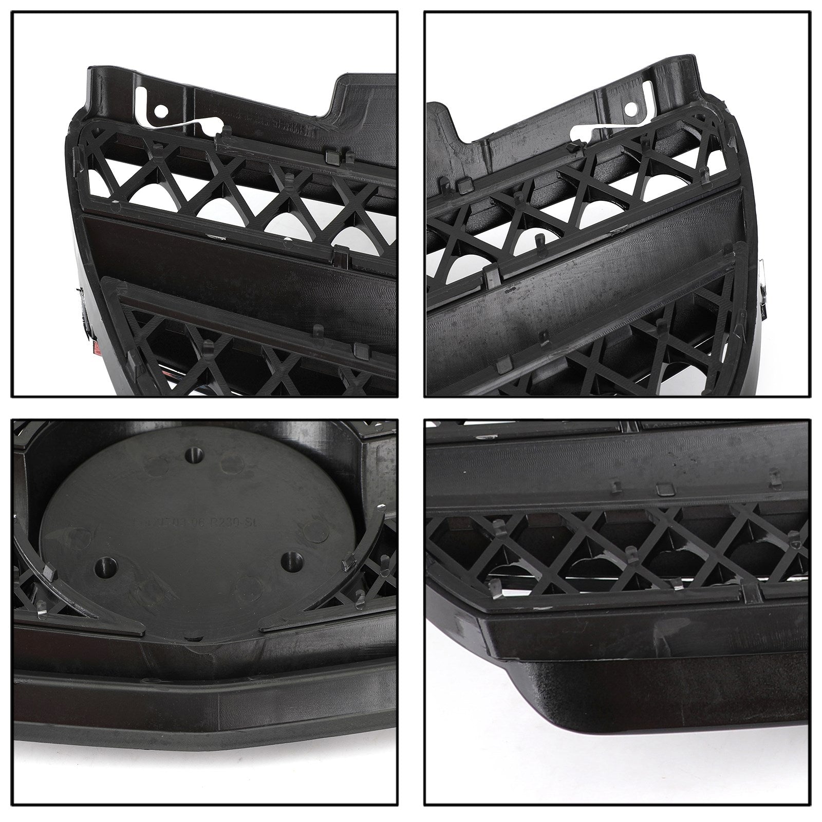 2003 2004 2005 2006 Mercedes R230 SL500 SL600 1 Fin Star AMG Calandre Noir Générique